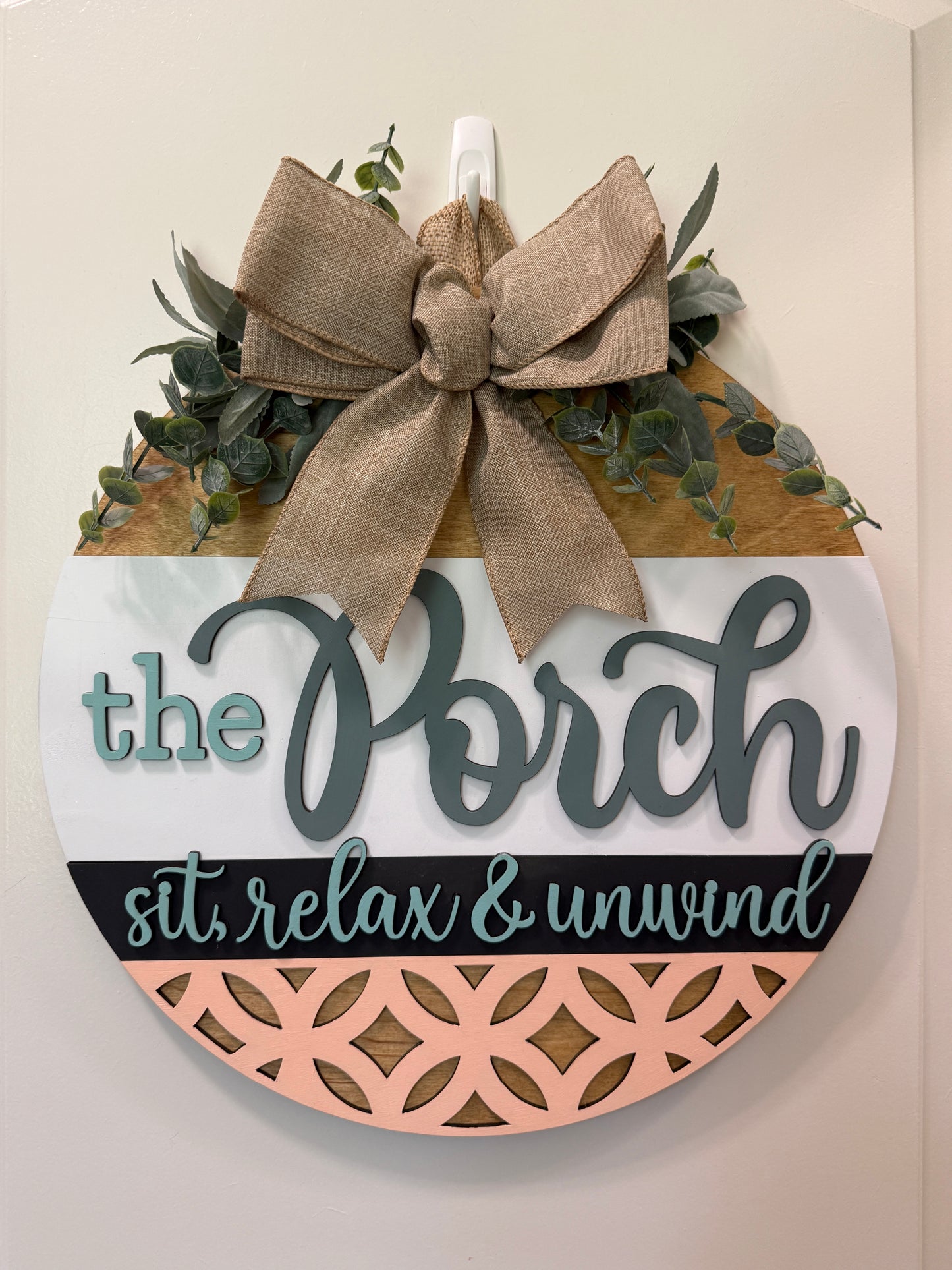 Door Hanger - Cozy Porch