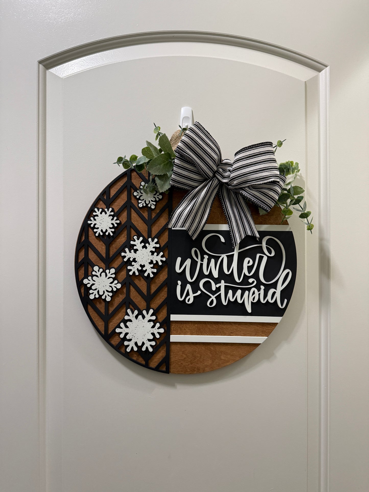 Door Hanger - Winter Is Stupid