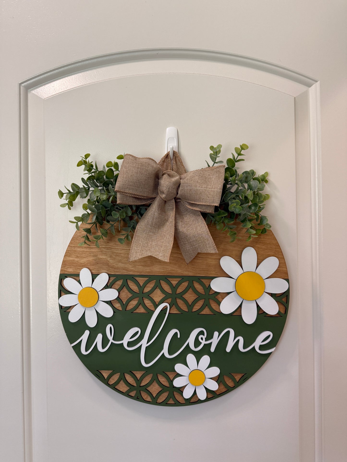 Door Hanger - Welcome Daisy II