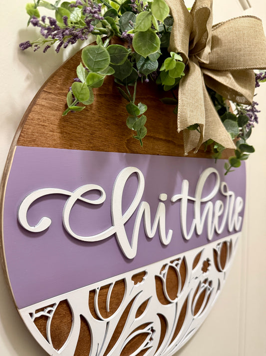 Door Hanger - Hi There!