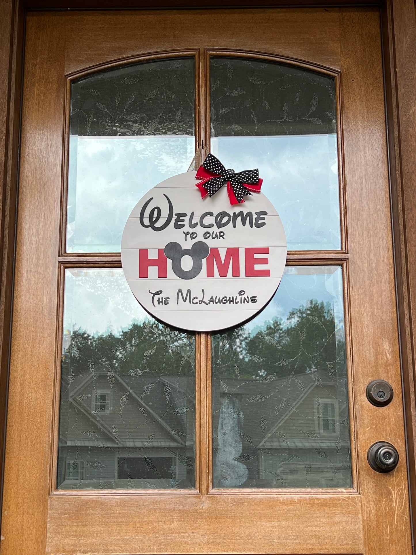 Door Sign - Personalized - Disney Welcome