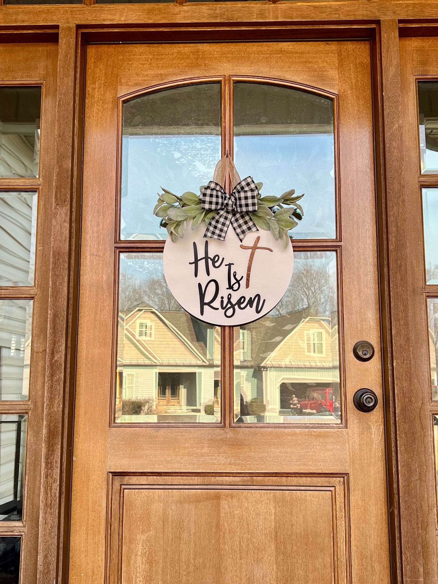 Door Hanger - He Is Risen