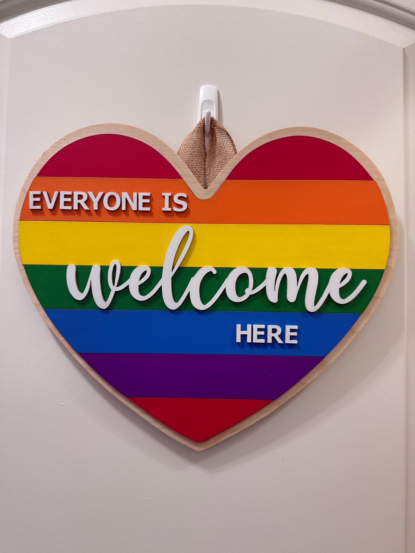 Door Hanger - Everyone Is Welcome Here
