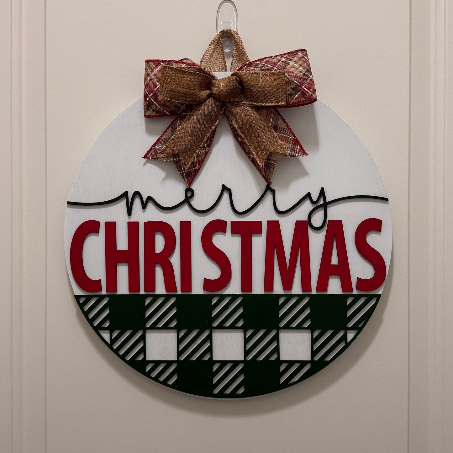 Door Hanger - Merry Christmas To All