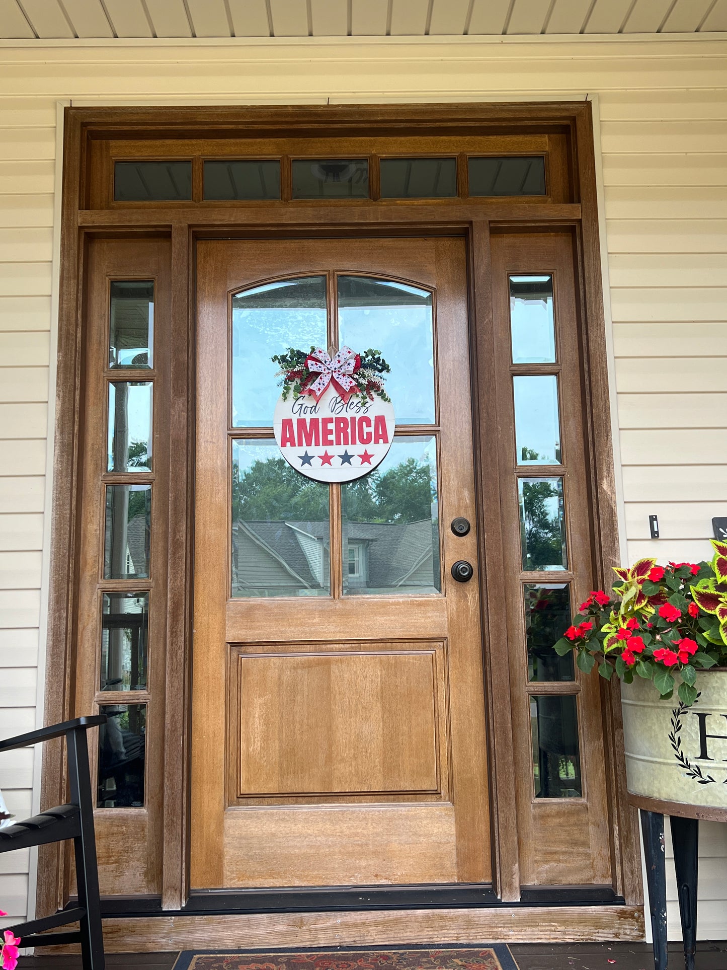 Door Hanger - God Bless America