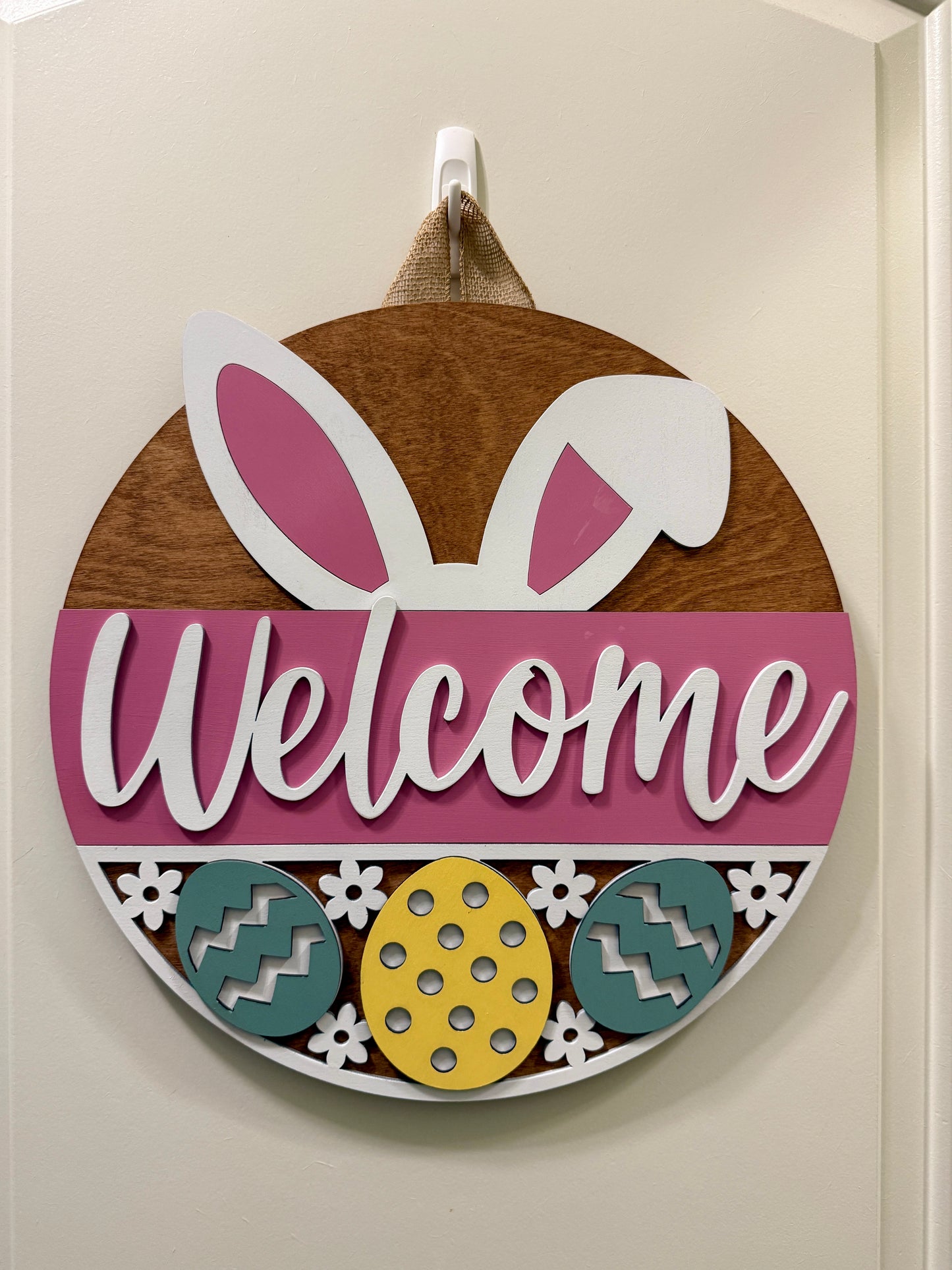 Door Hanger - Easter Bunny Ears