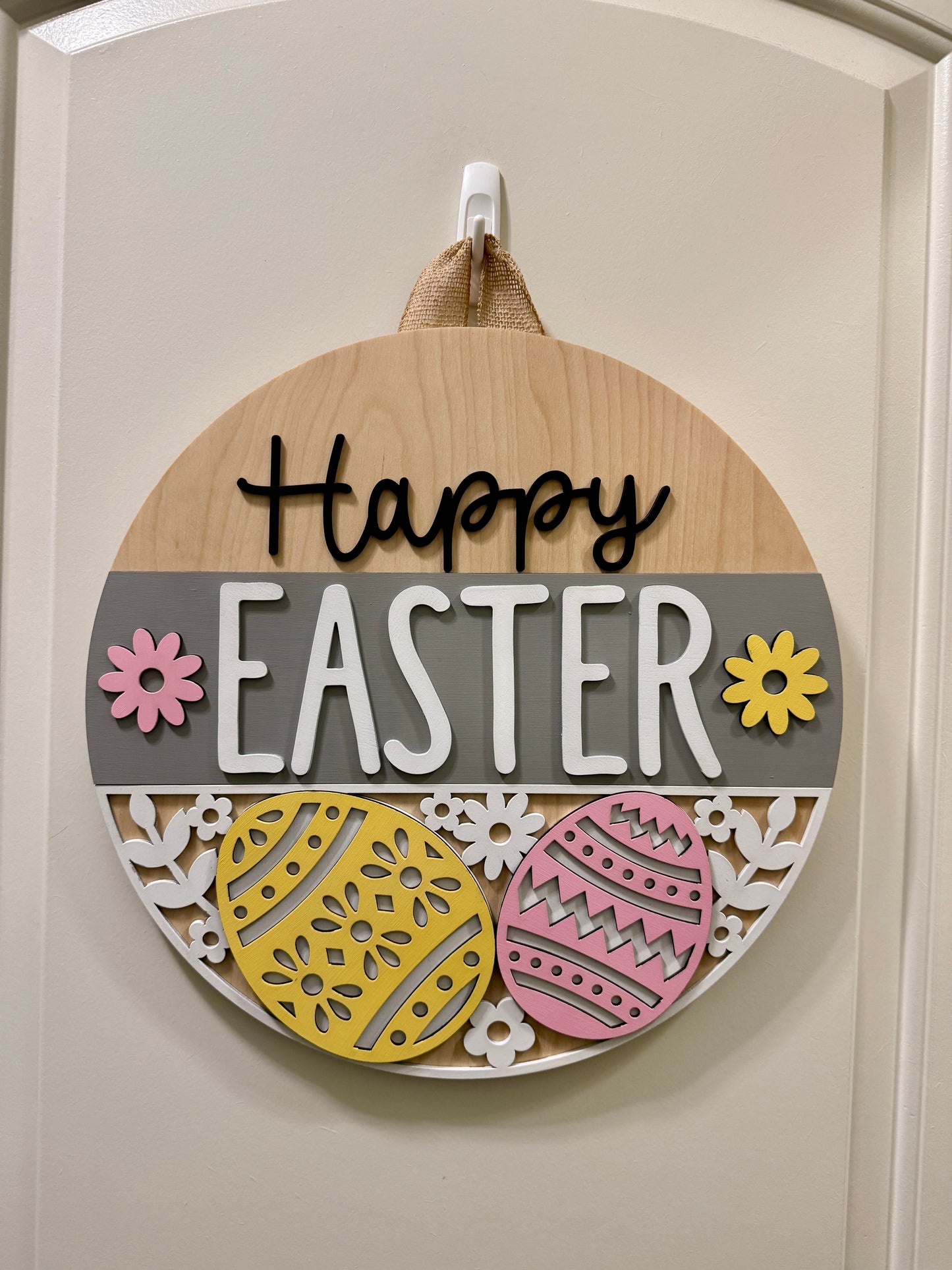 Door Hanger - Petals & Pastels