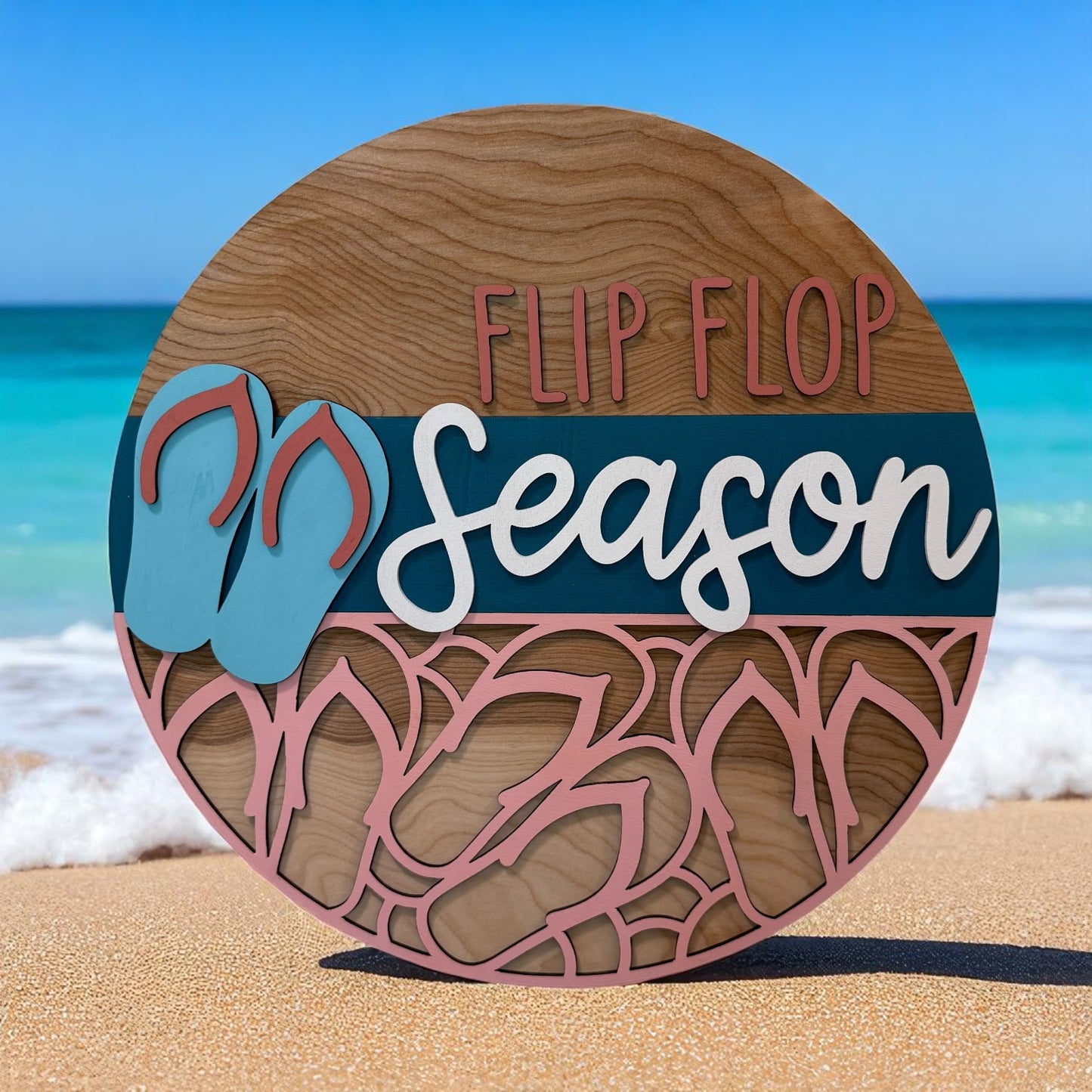 Door Hanger - Flip Flop Season