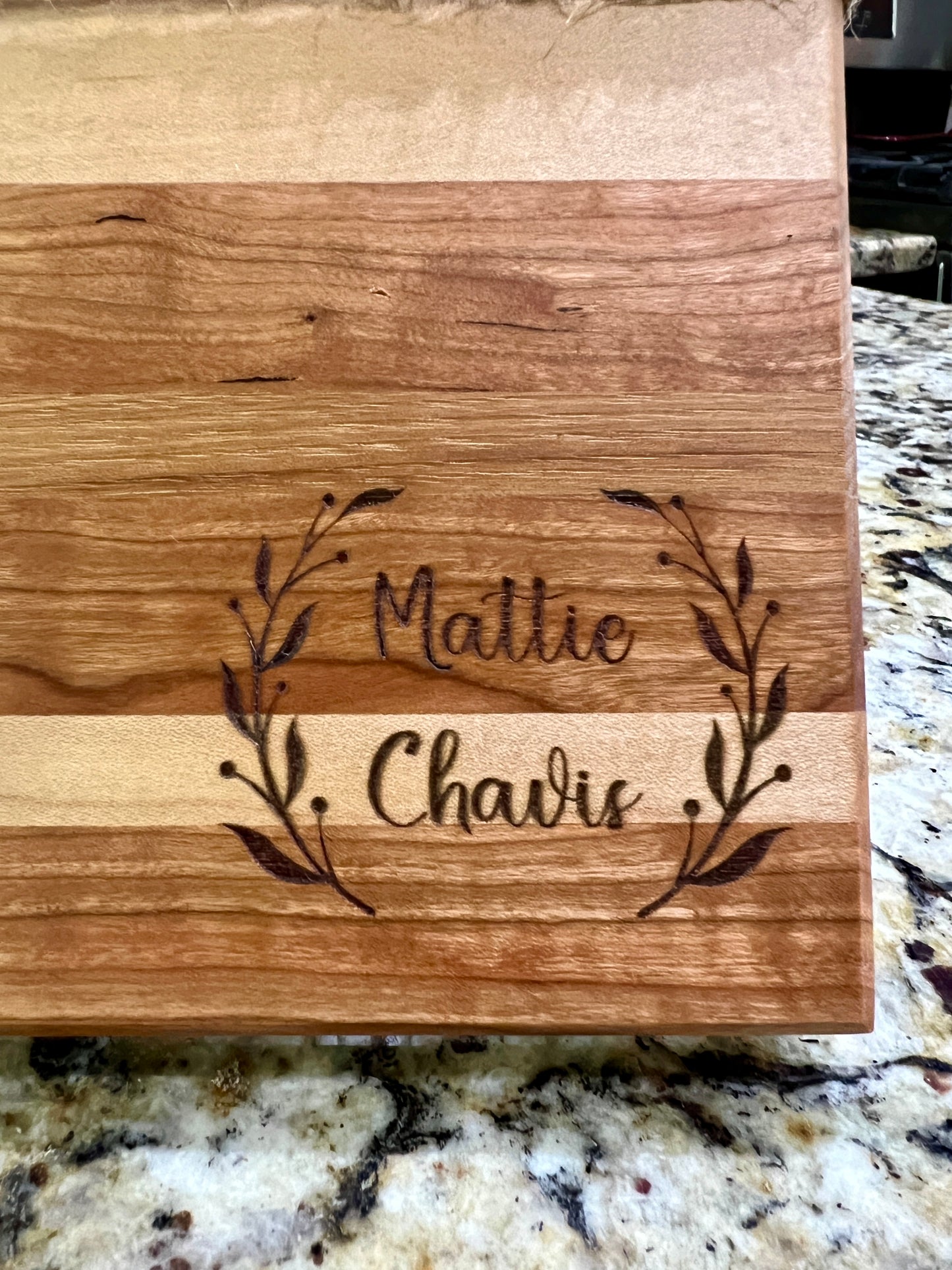 “Cherry Sunday” Cutting Board