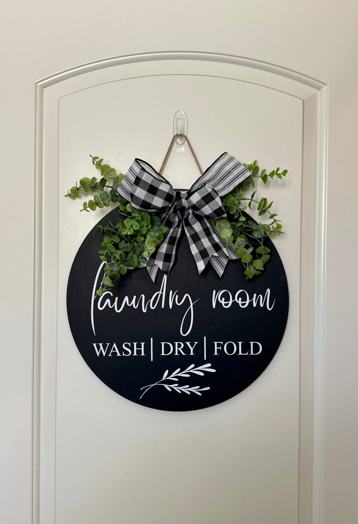 Door Hanger - Farmhouse Laundry Room