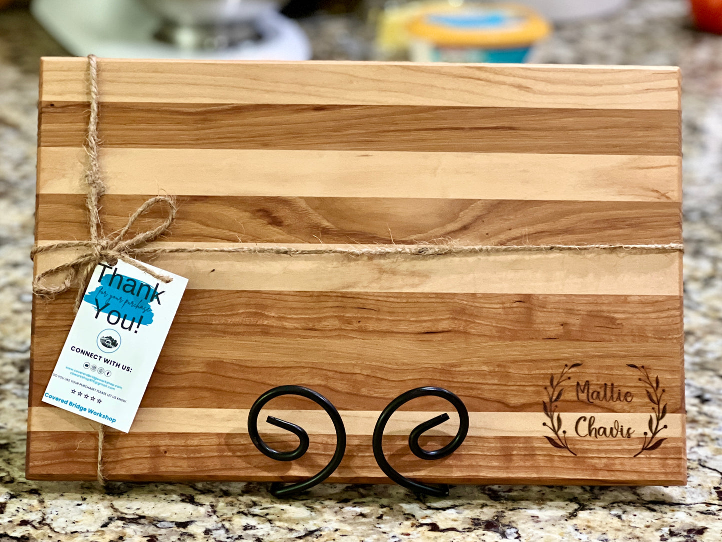“Cherry Sunday” Cutting Board