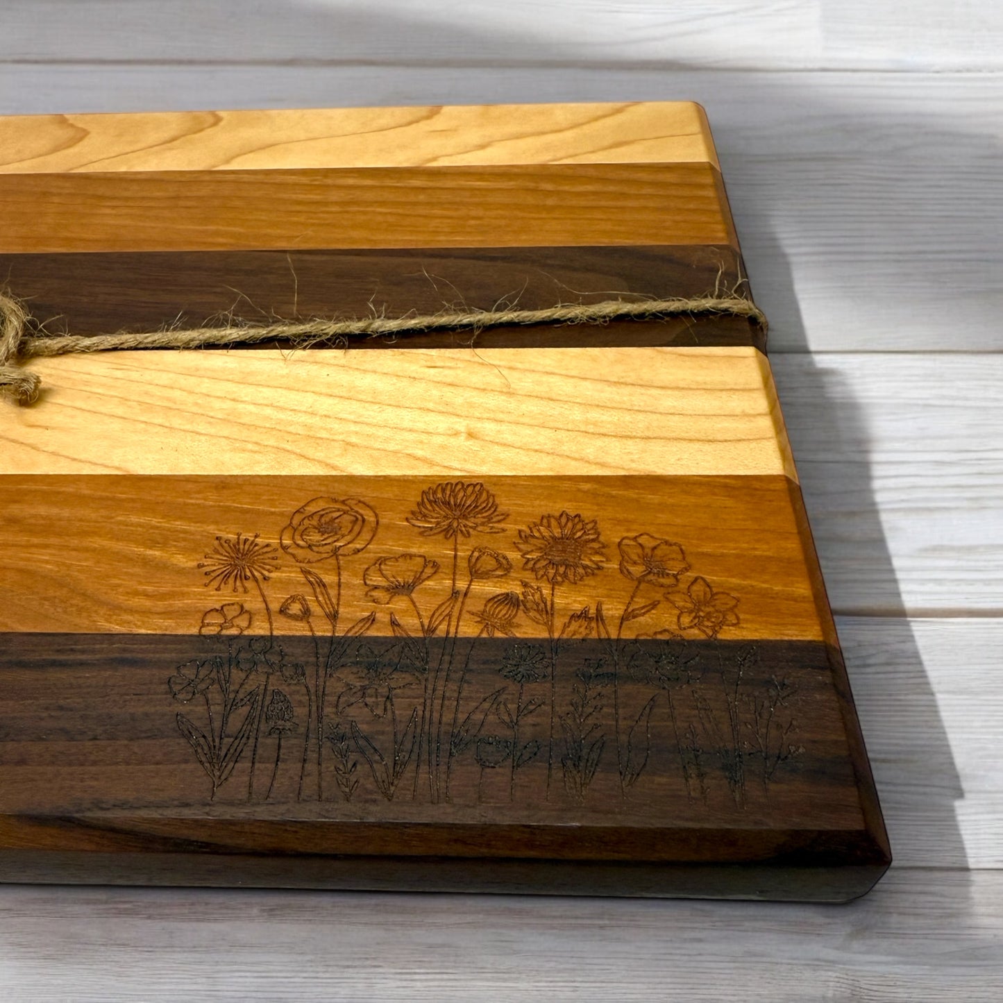 Trinity - Little Flowers” Cutting Board