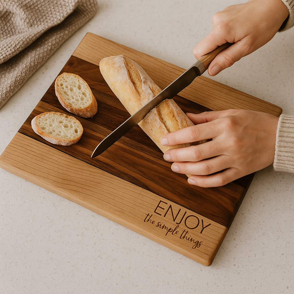 Enjoy the Simple Things - Cutting Board
