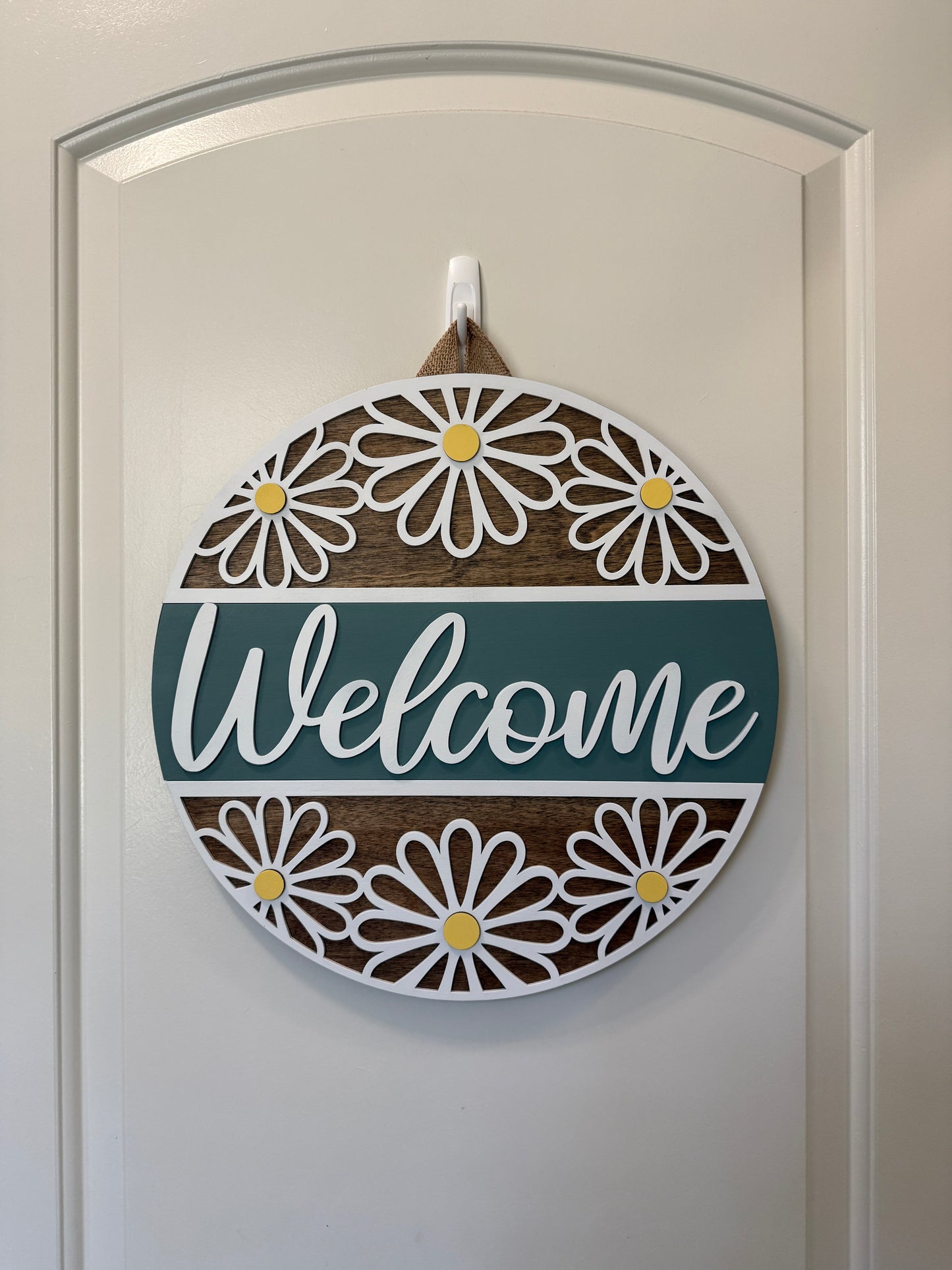 Door Hanger - Welcome Daisy II