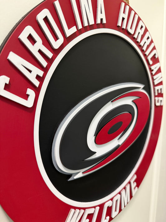 Door Hanger - Carolina Hurricanes