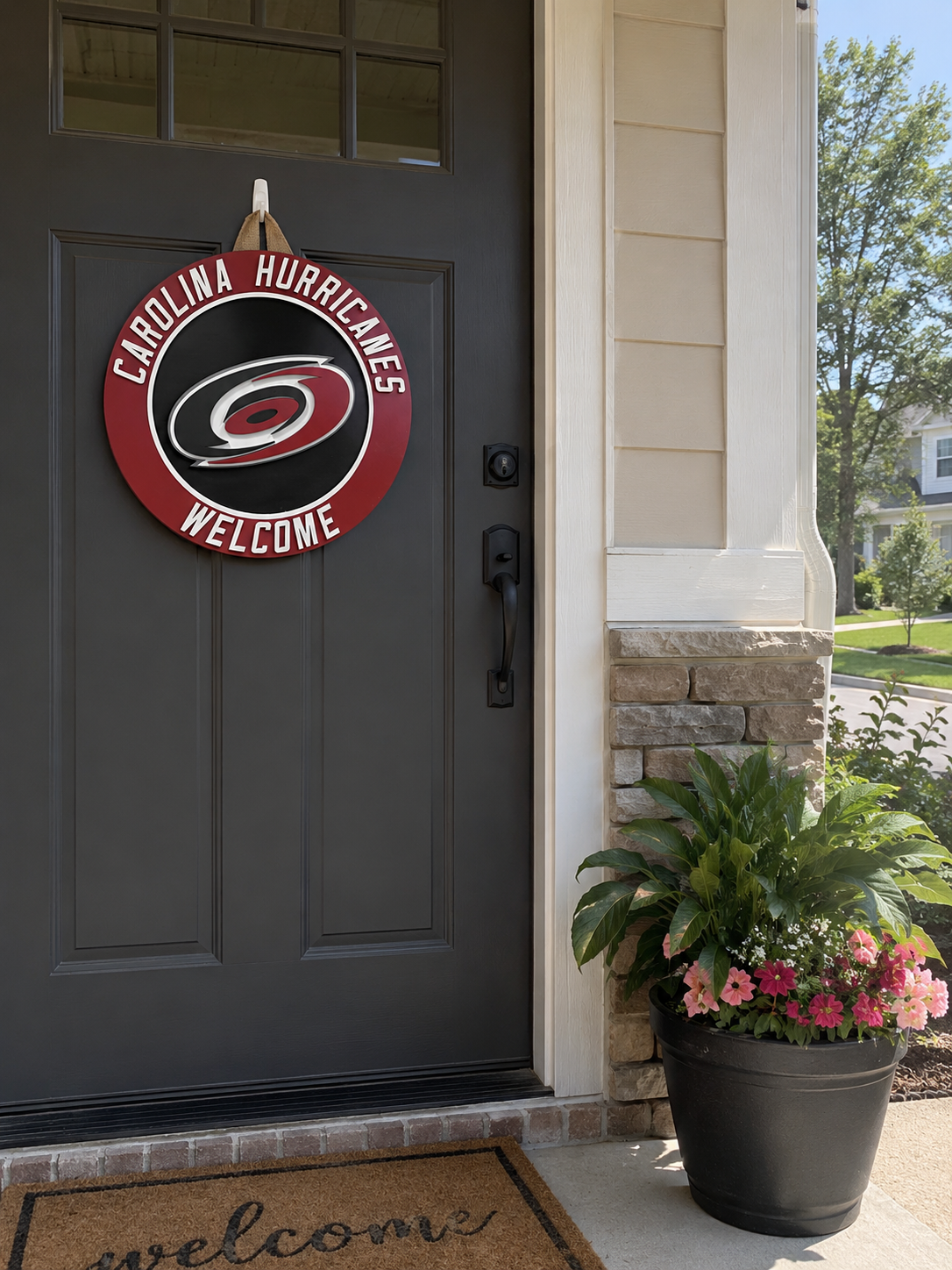 Door Hanger - Carolina Hurricanes