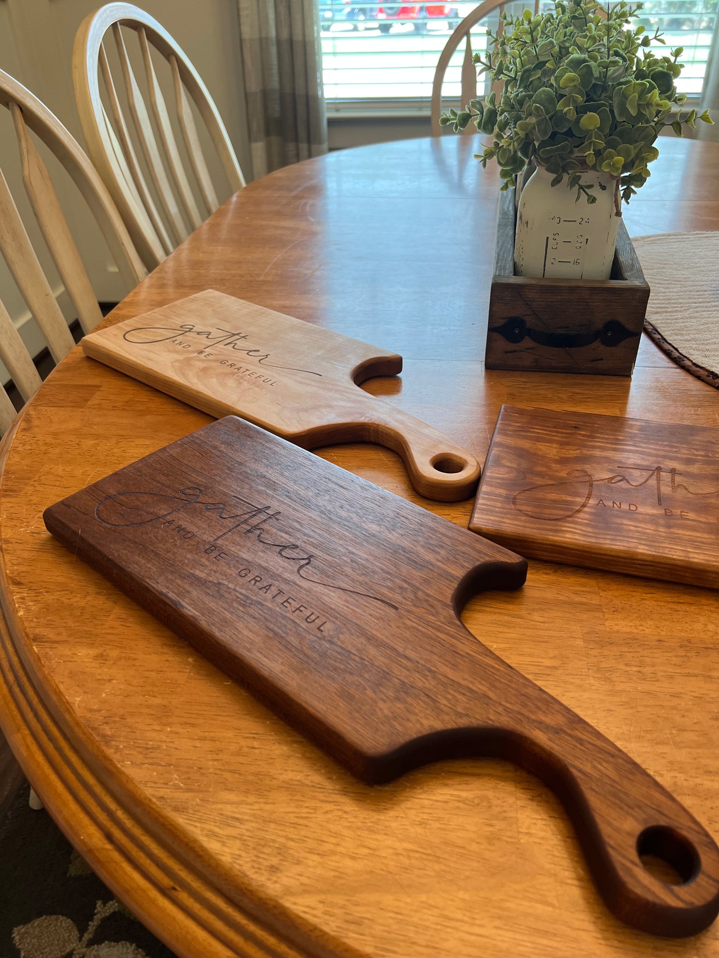 Charcuterie Board - "Gather and Be Grateful"