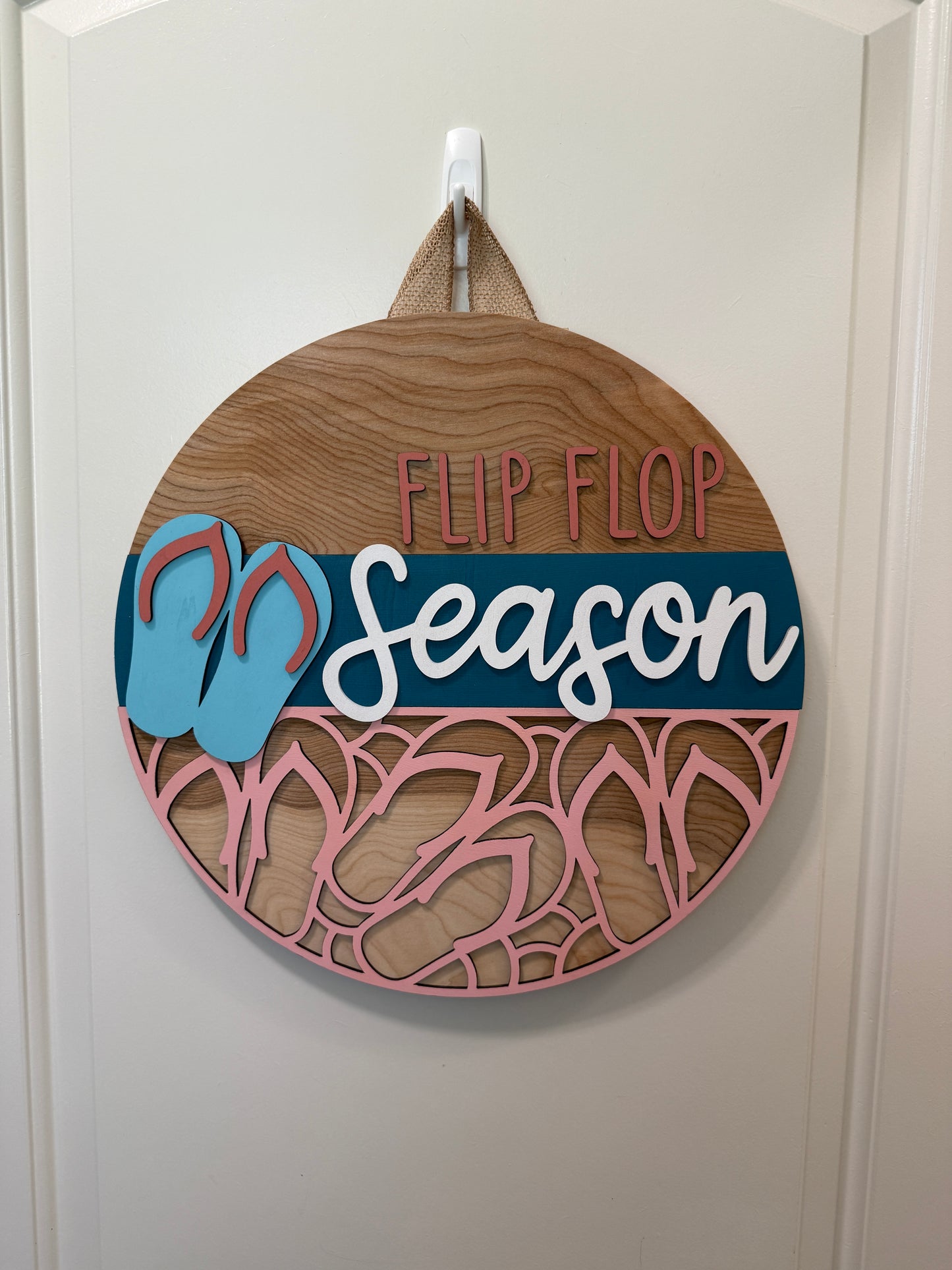 Door Hanger - Flip Flop Season