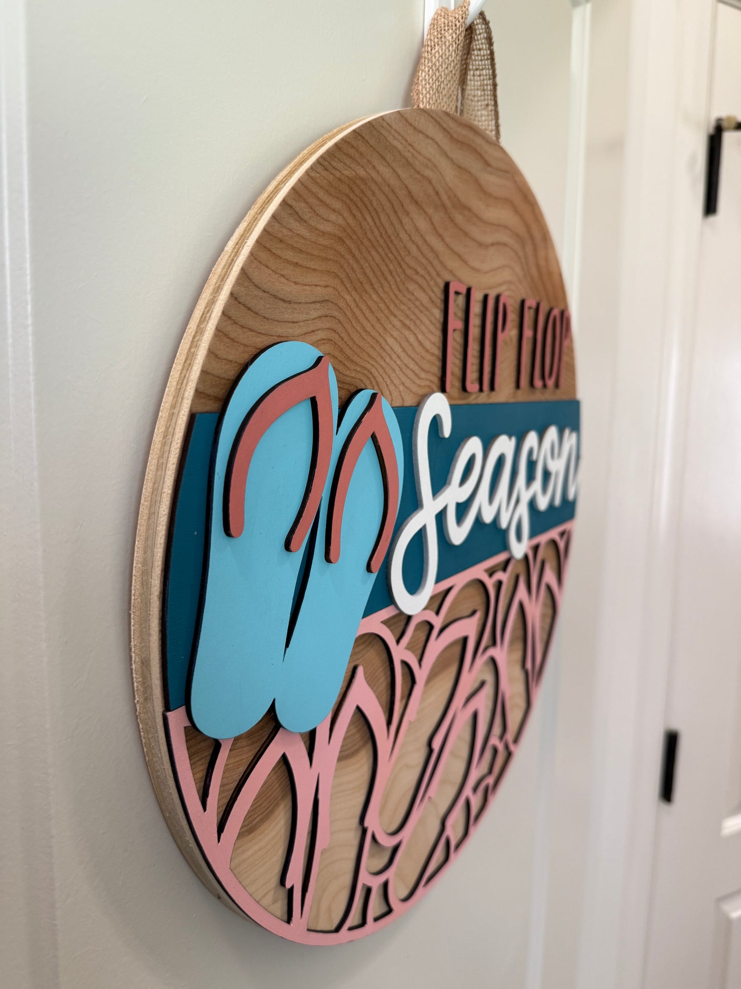 Door Hanger - Flip Flop Season