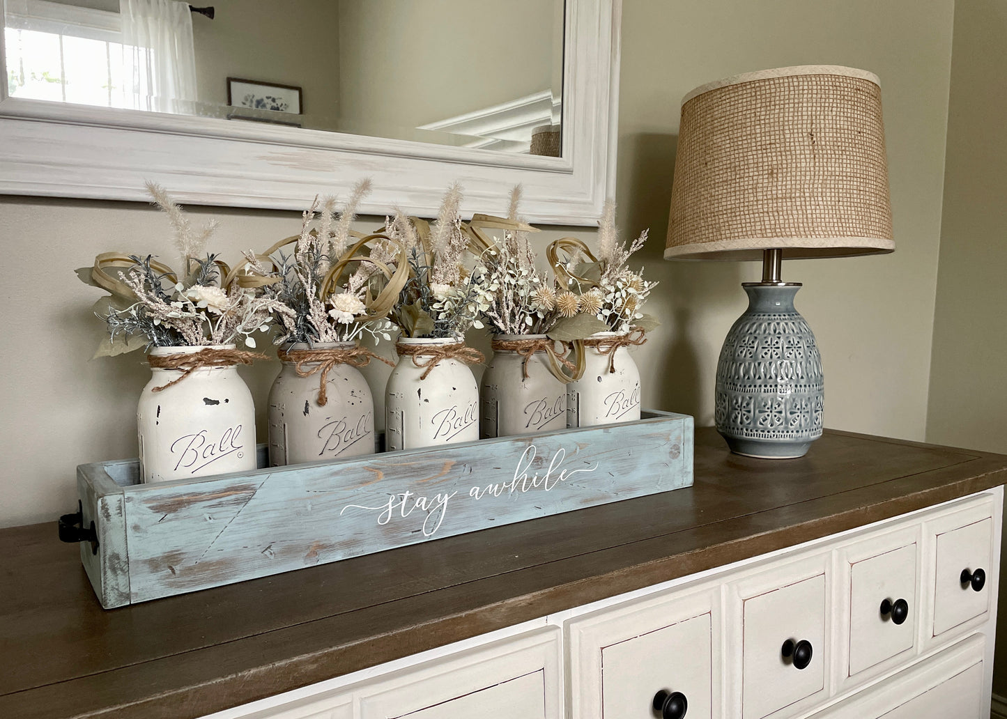 Centerpiece Box - "Stay Awhile"