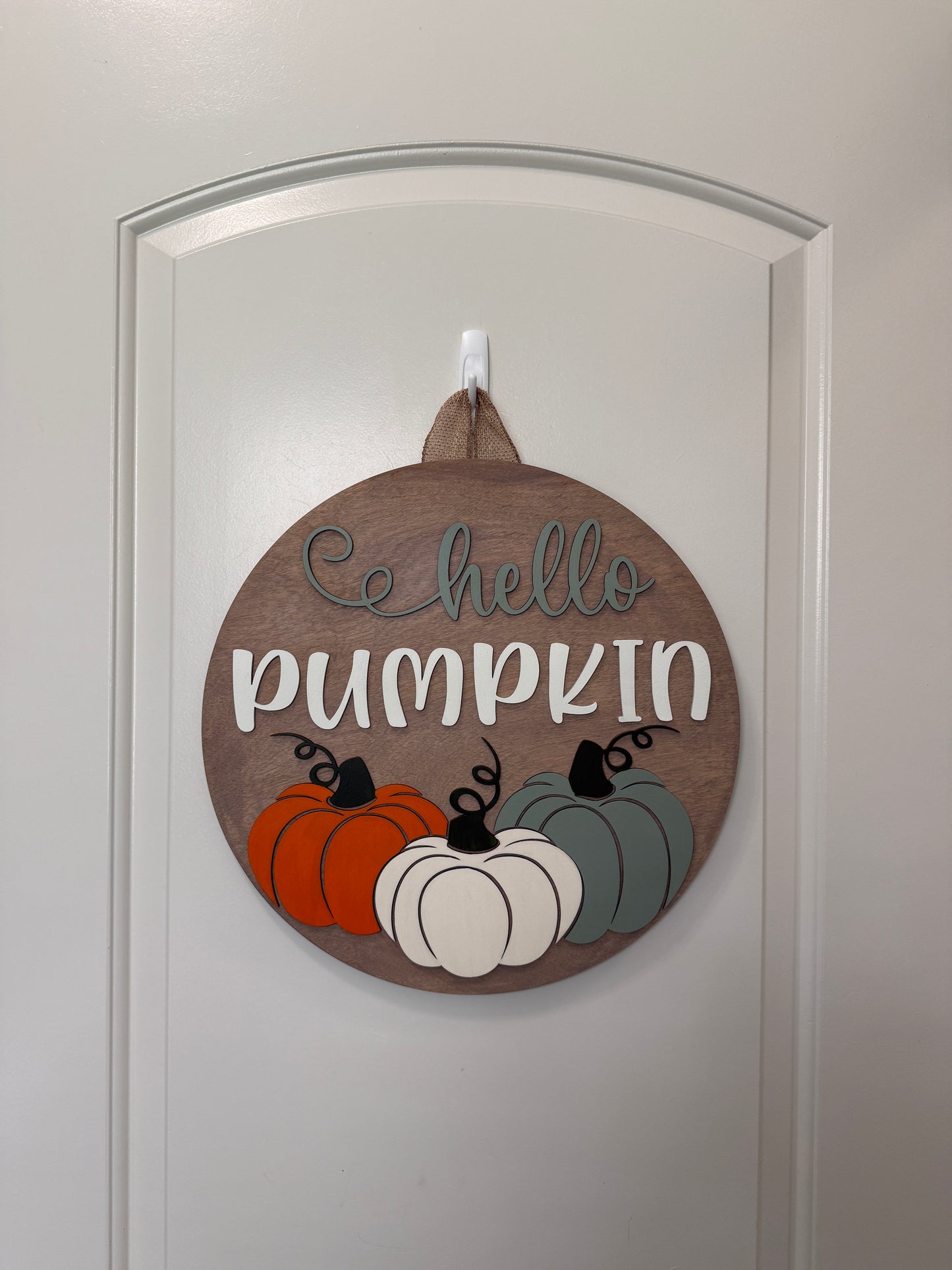 Door Hanger - Hello Pumpkin