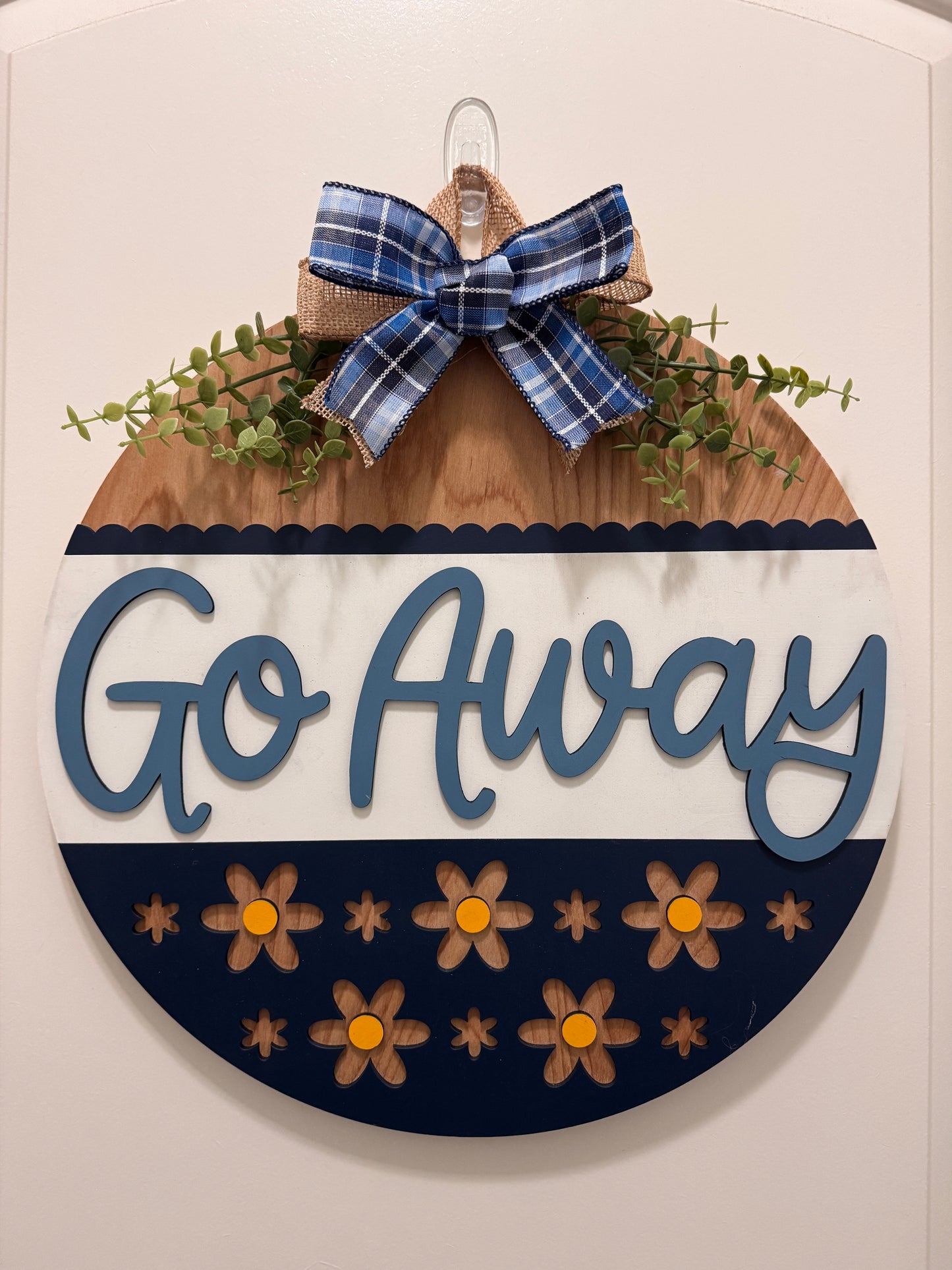 Door Hanger - Go Away