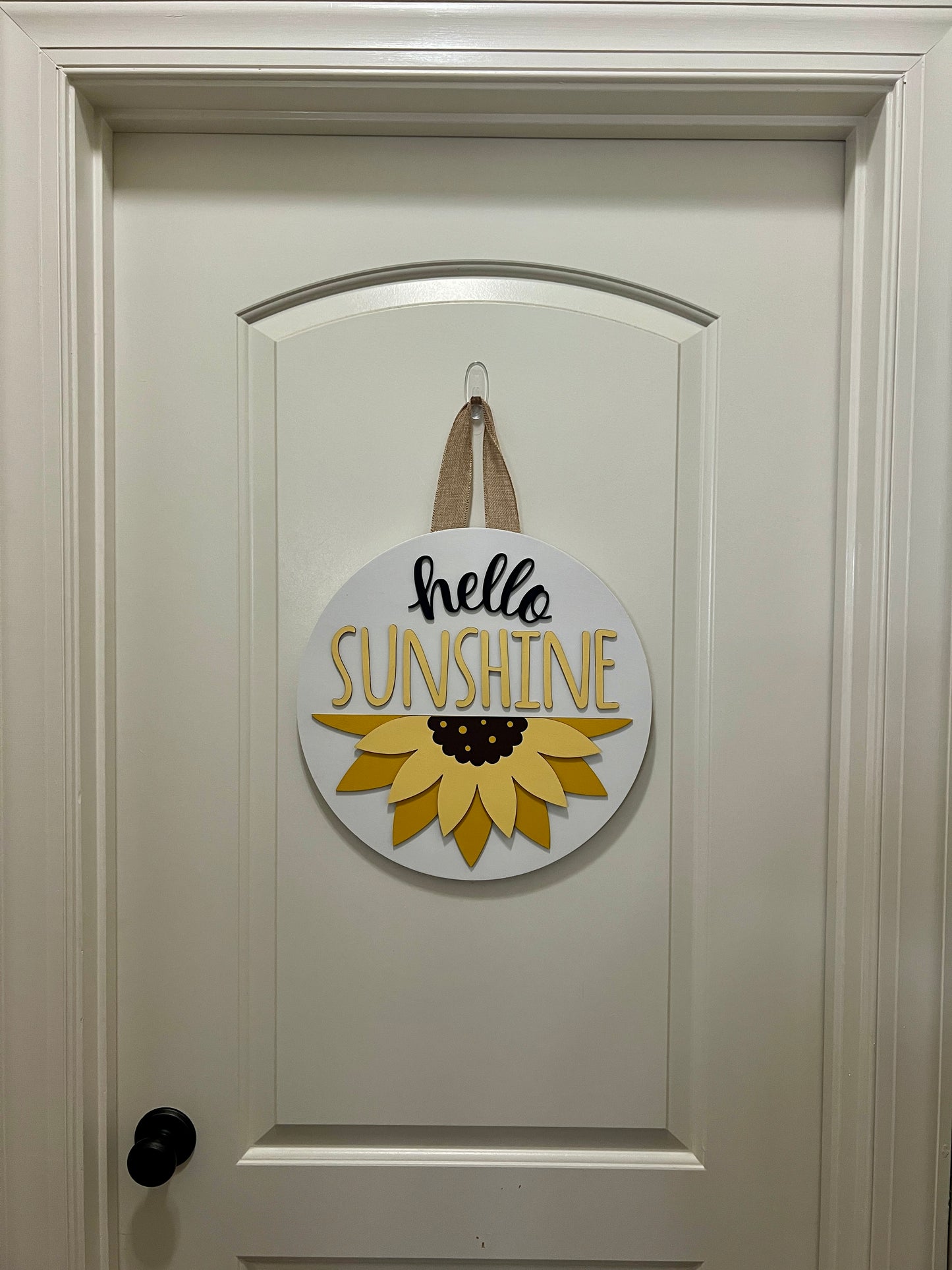 Door Hanger - Hello Big Sunshine!
