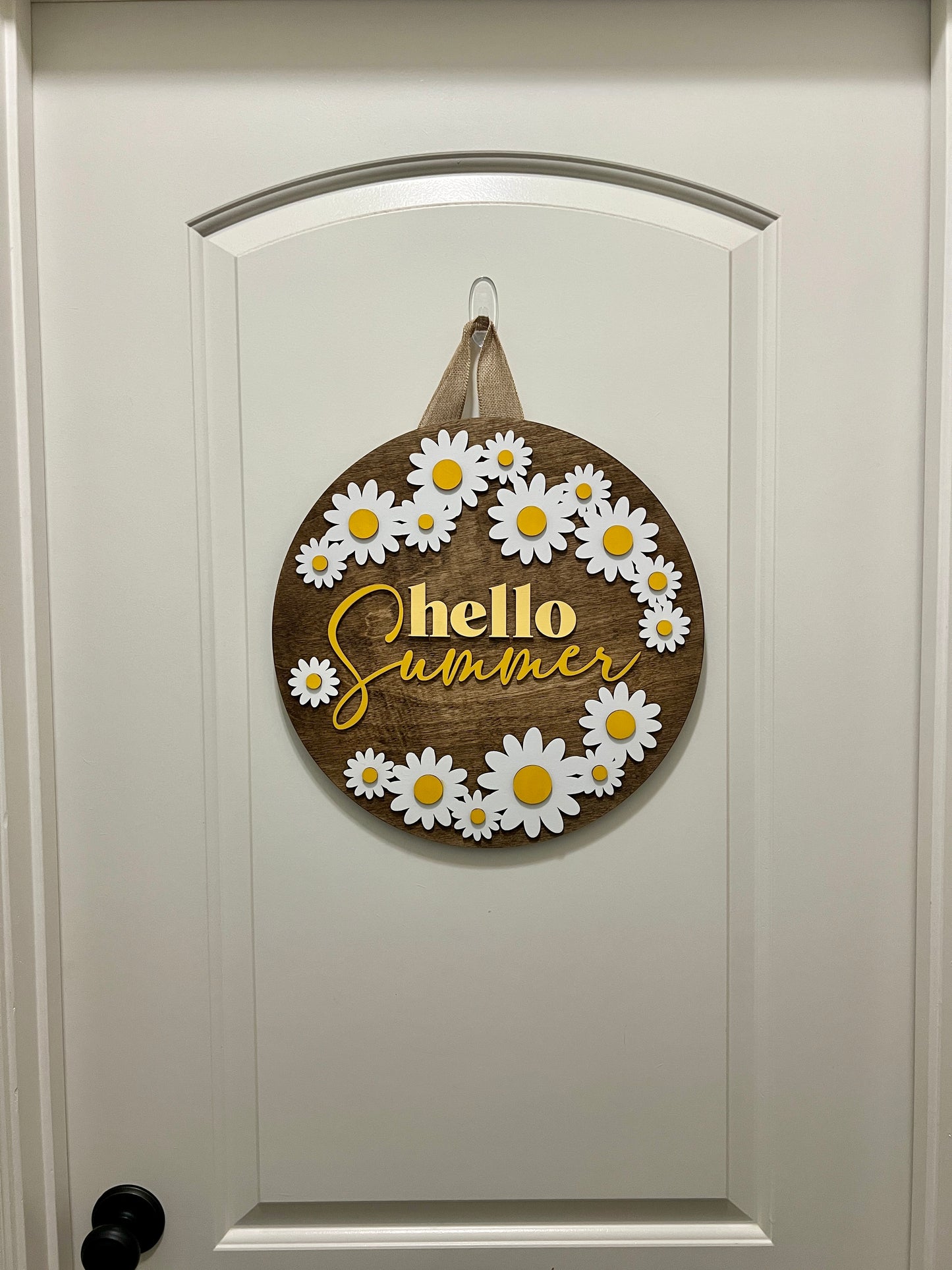 Door Hanger - Hello Summer Daisy