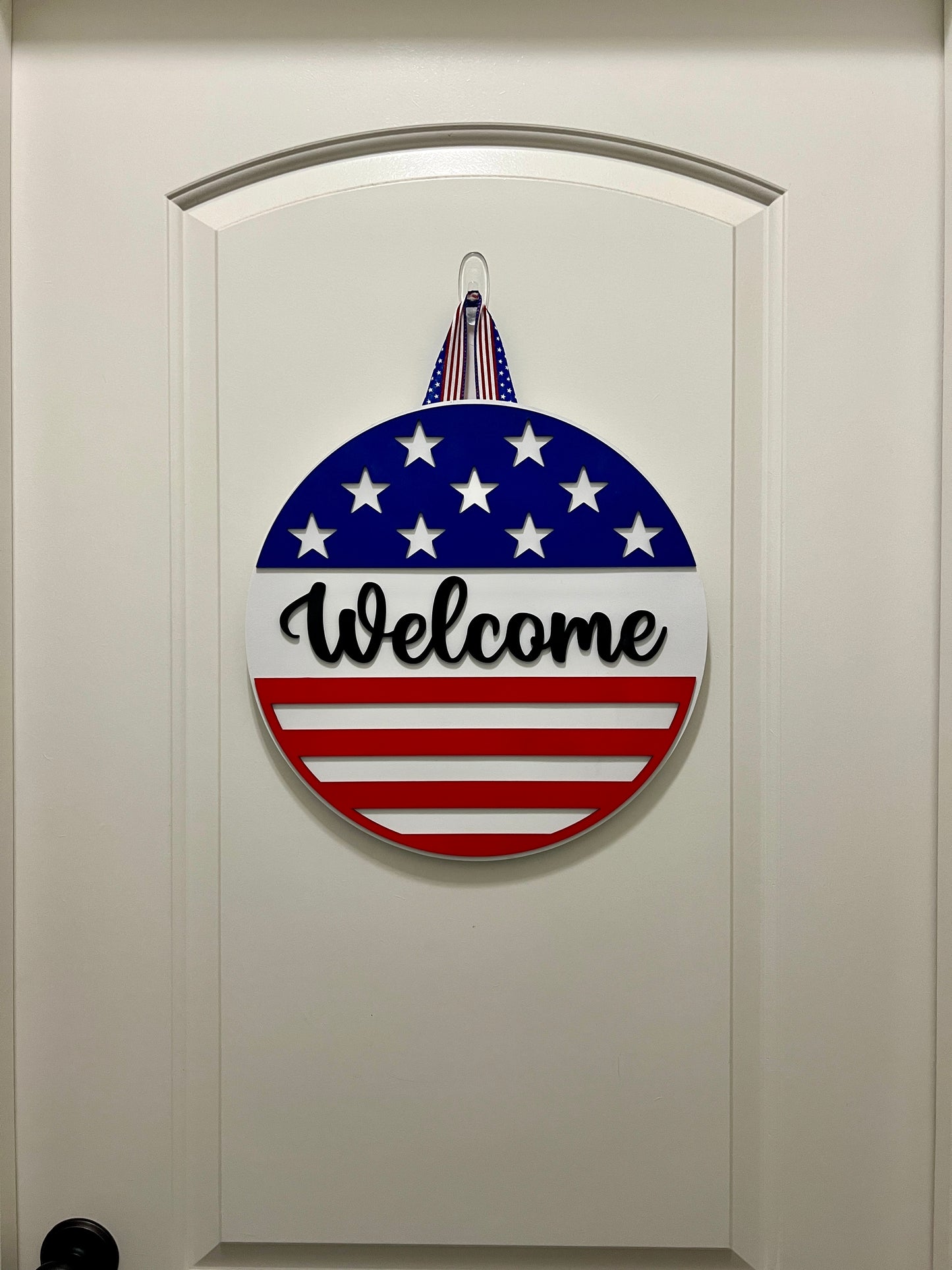 Door Hanger - Patriotic Welcome