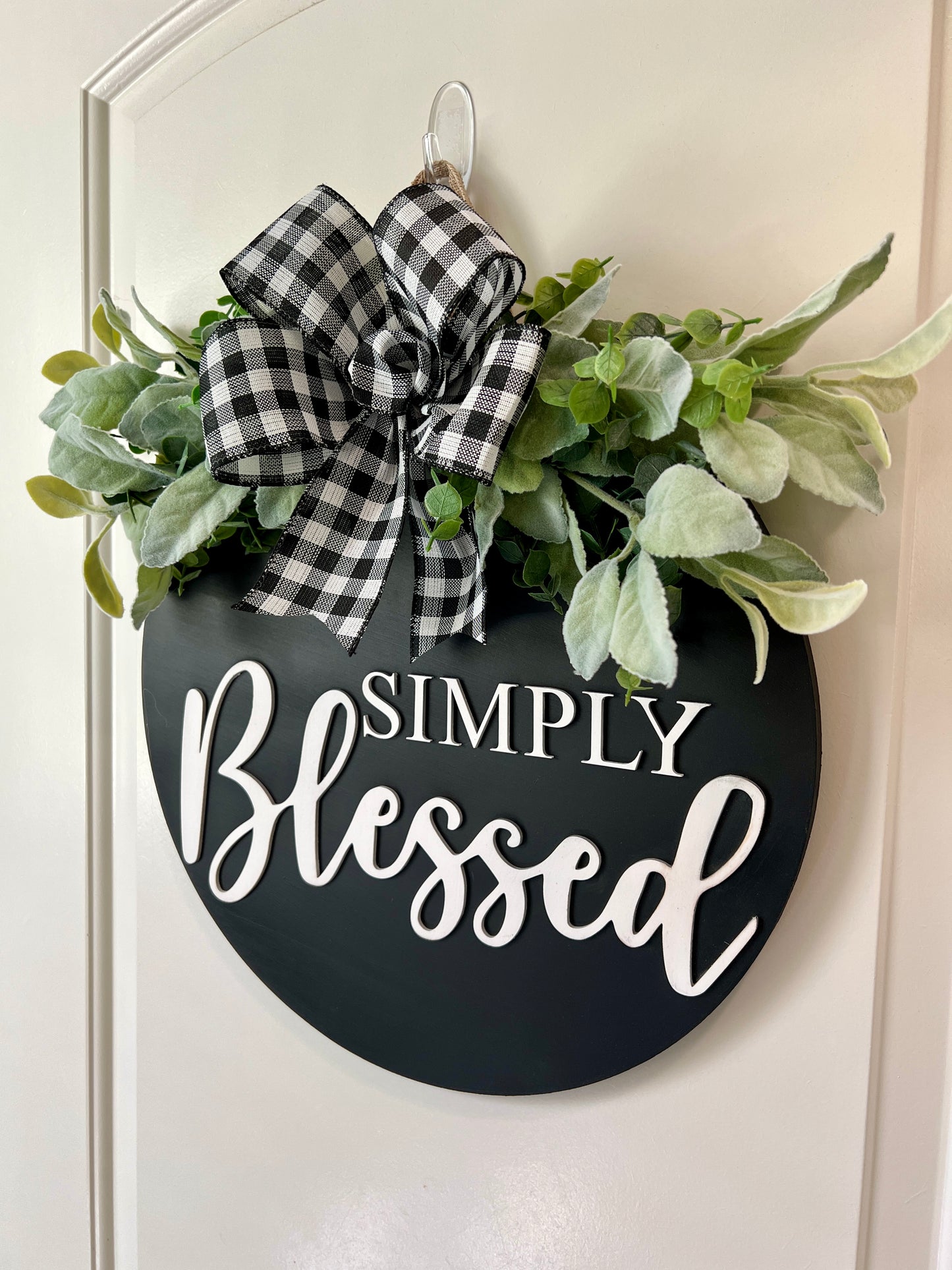 Door Hanger - Simply Blessed