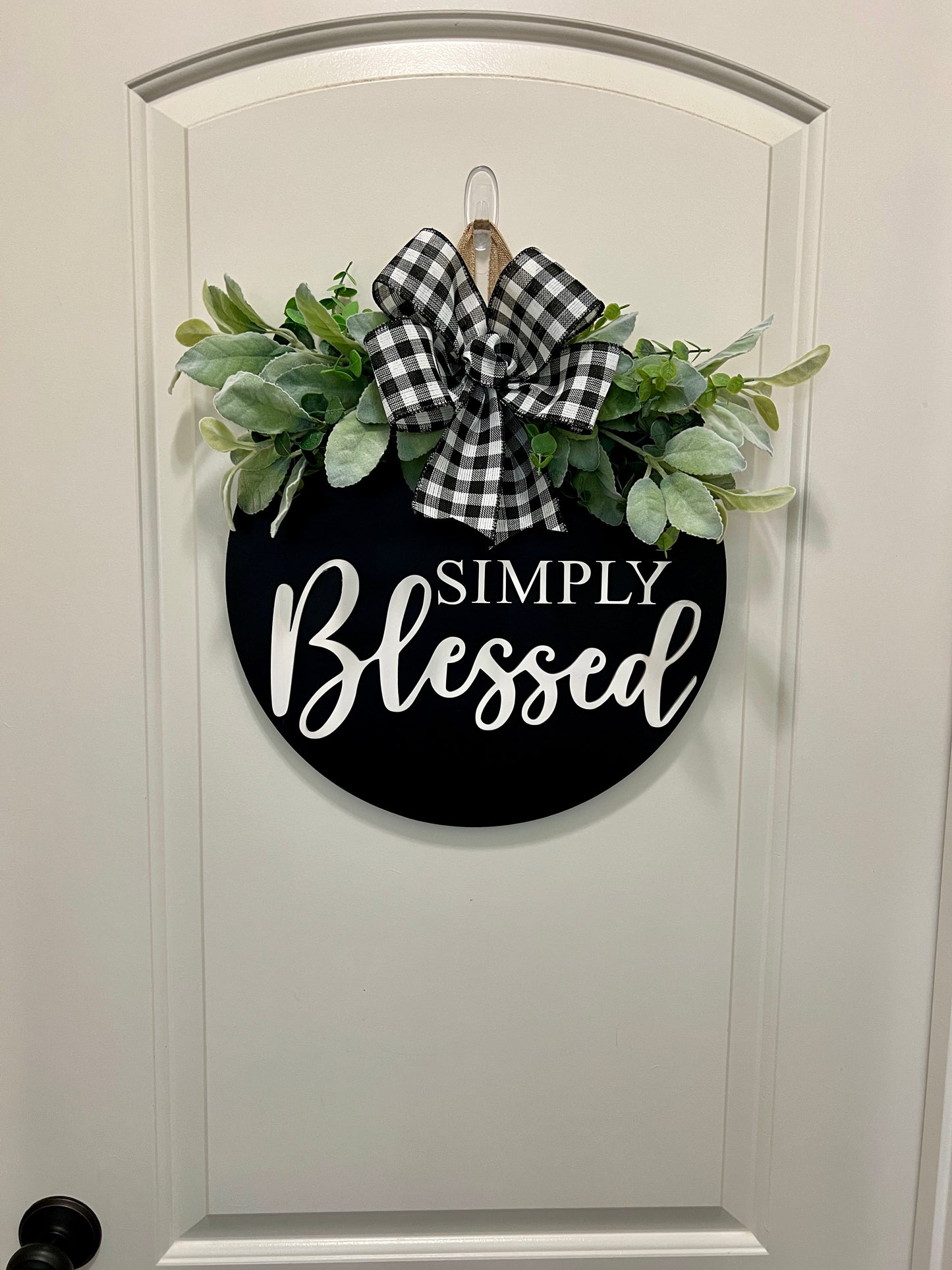 Door Hanger - Simply Blessed