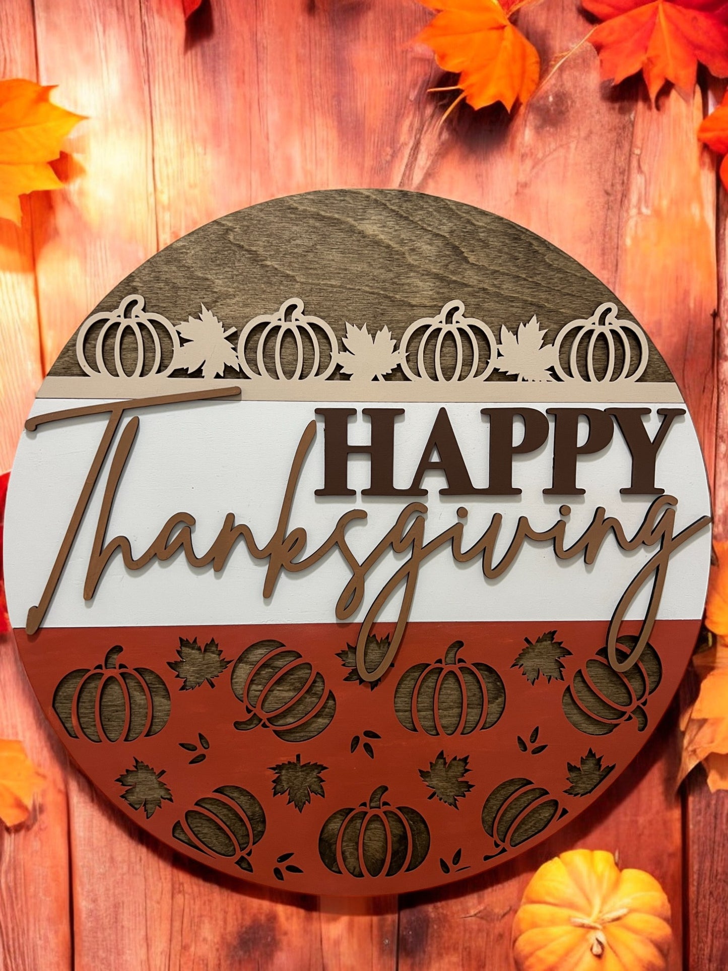 Door Hanger - Happy Thanksgiving