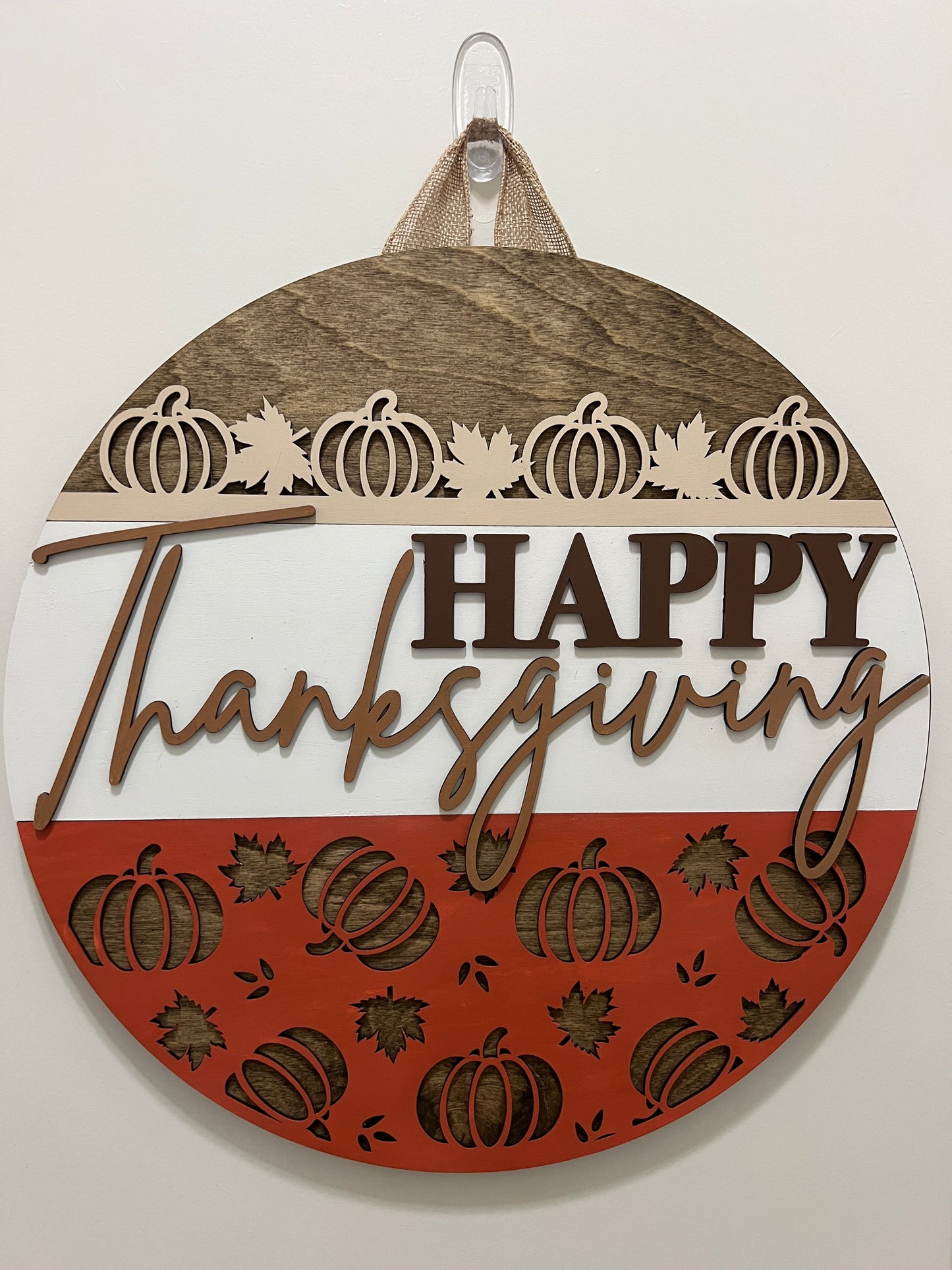 Door Hanger - Happy Thanksgiving