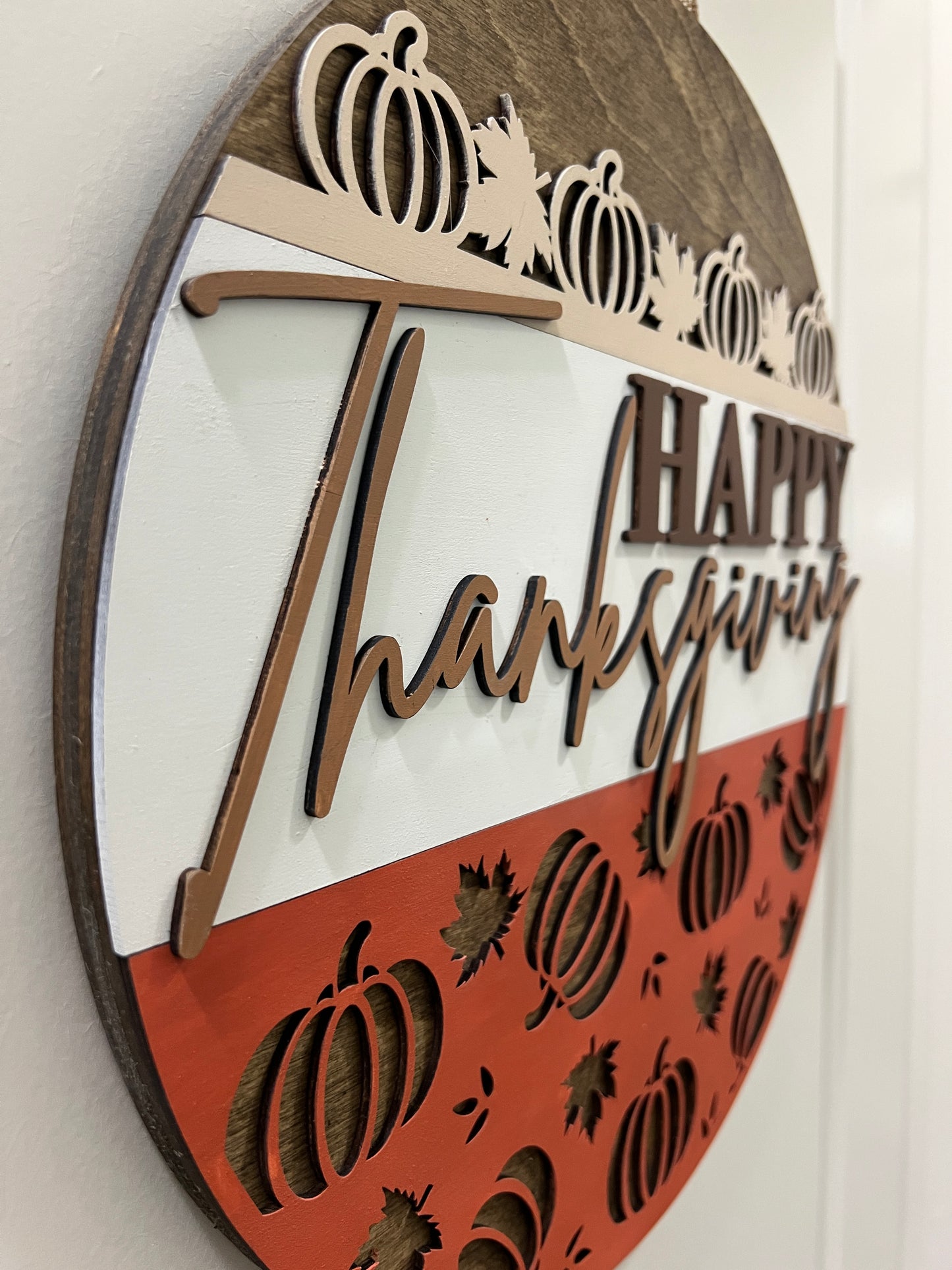 Door Hanger - Happy Thanksgiving