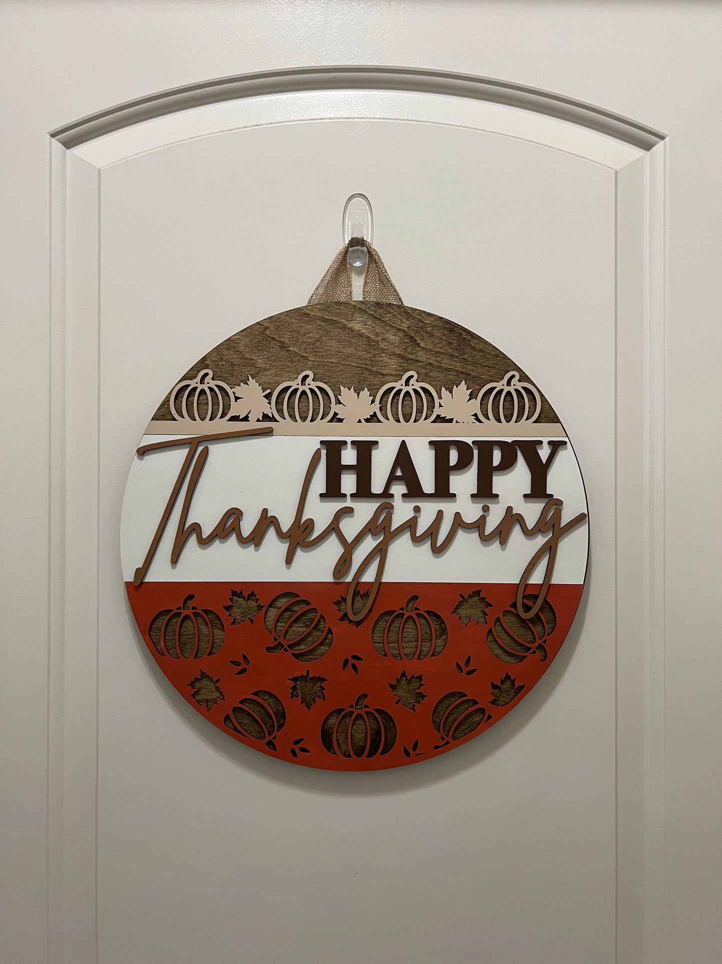 Door Hanger - Happy Thanksgiving