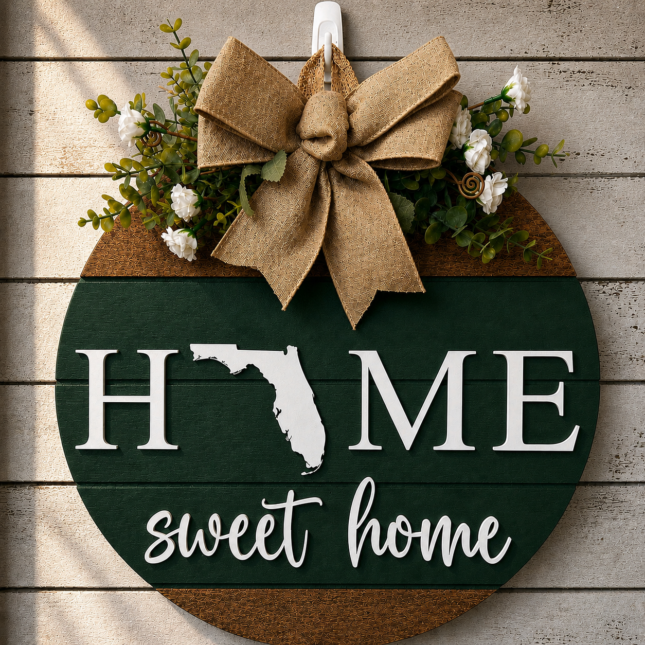 Your State "Home Sweet Home" Door Signs