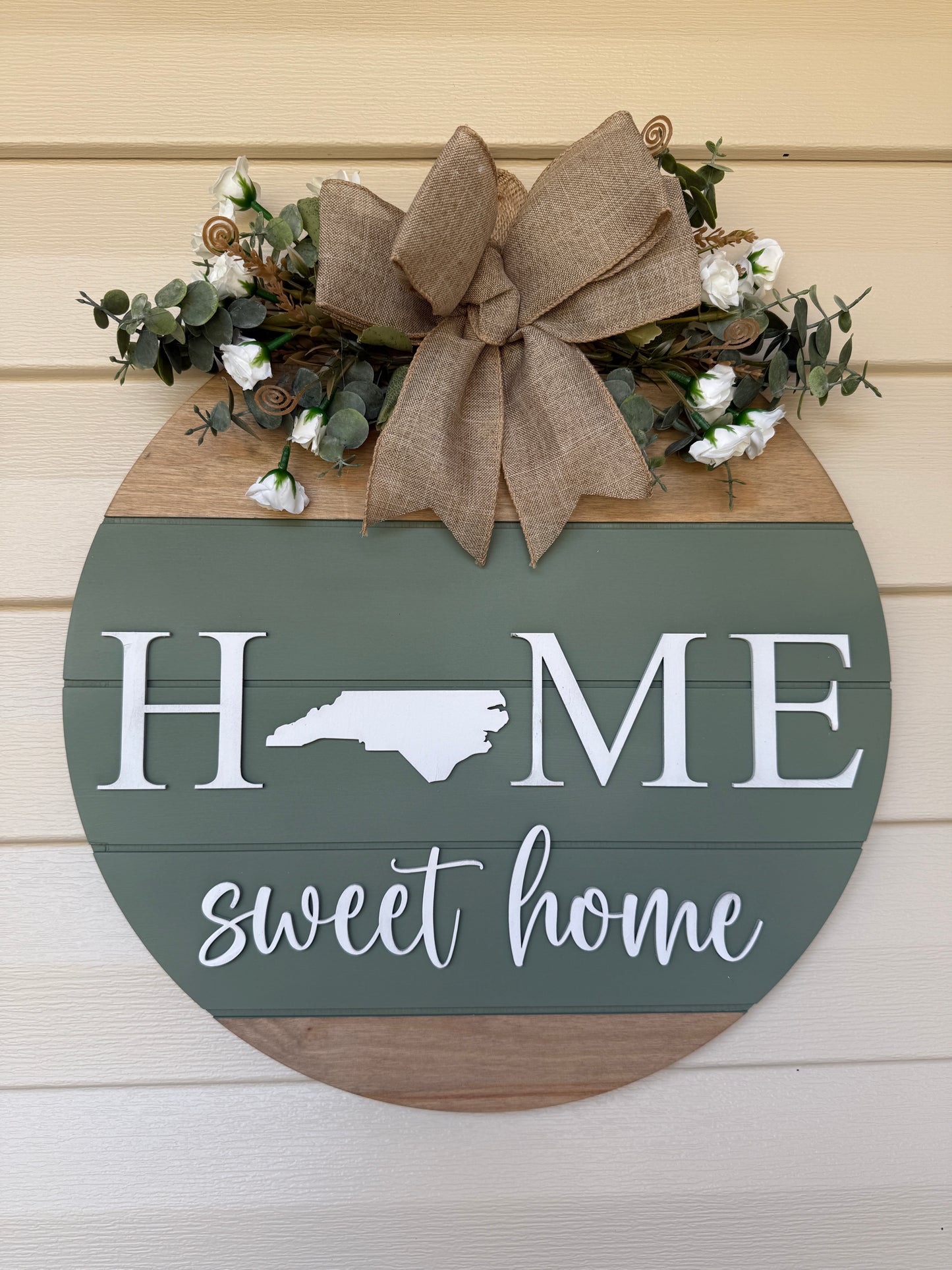 Door Hanger - Carolina Home Sweet Home