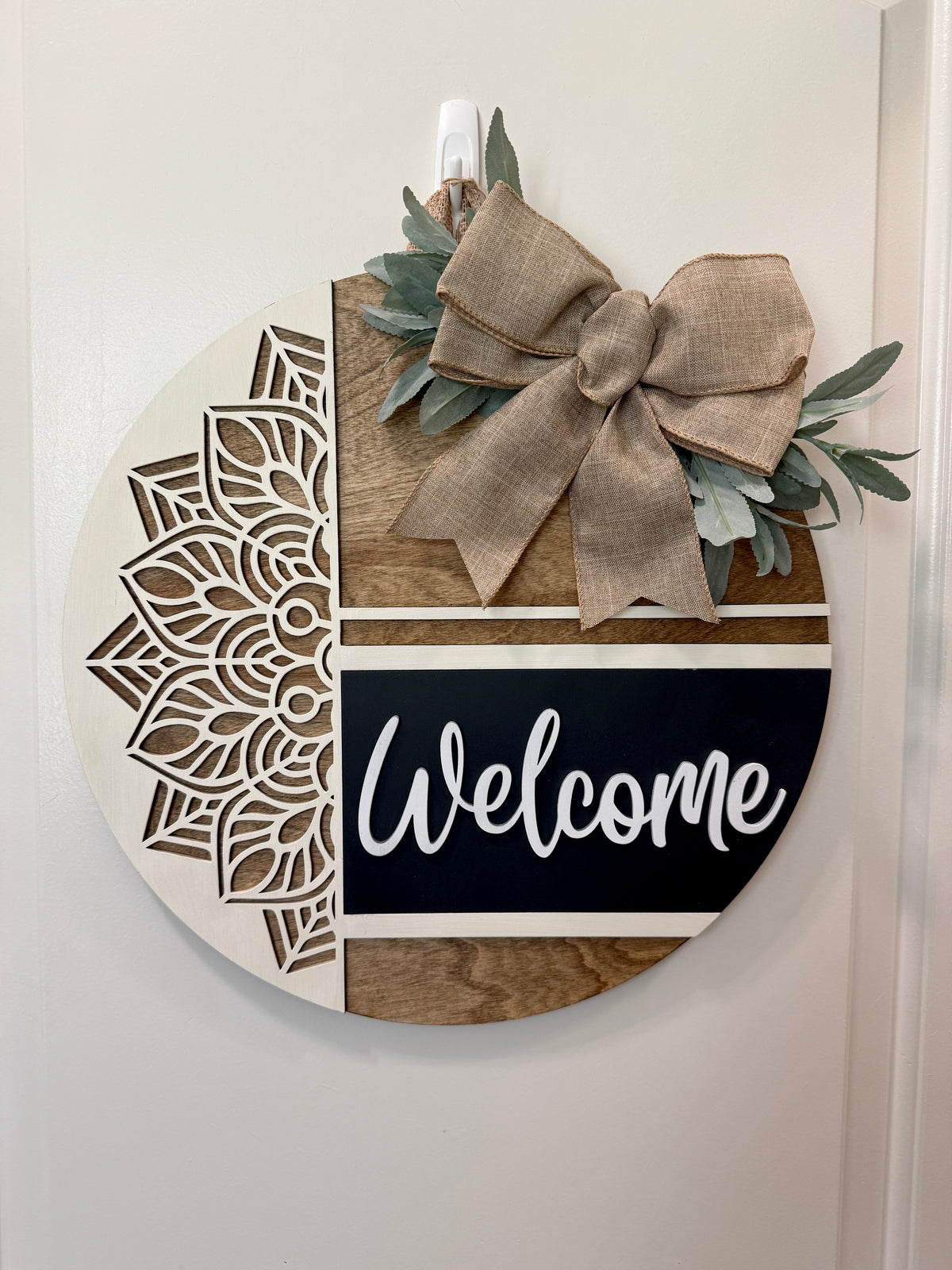 Door Hanger - Mandala Welcome