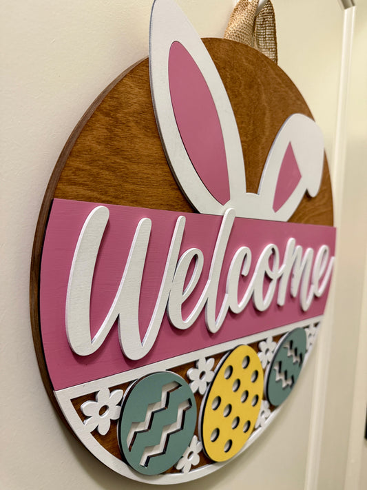 Door Hanger - Easter Bunny Ears