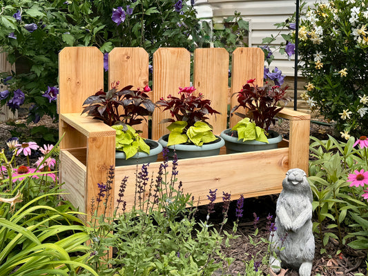 Cedar Bench Planter