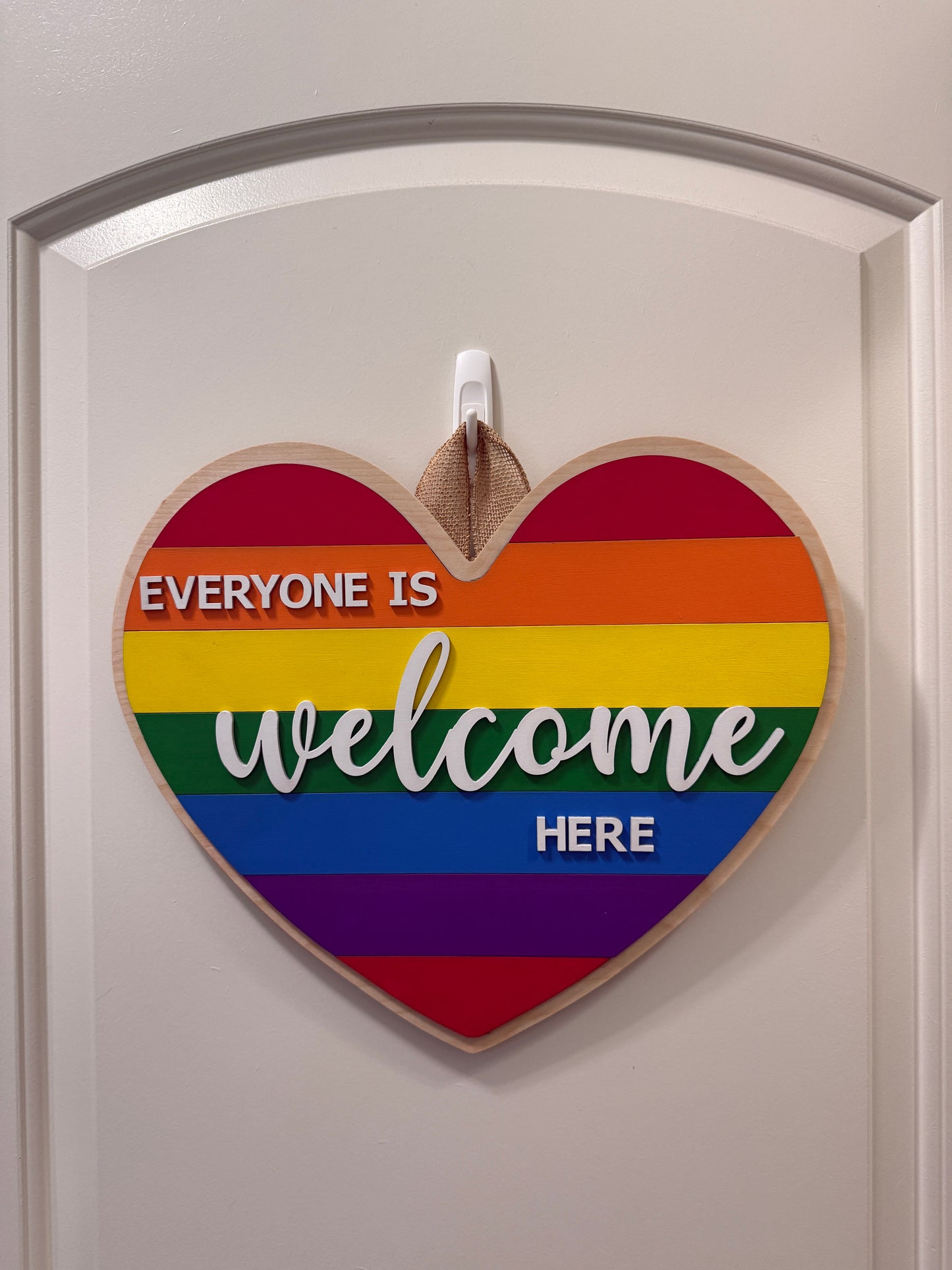 Door Hanger - Everyone Is Welcome Here