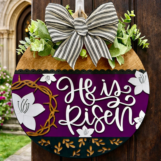 Door Hanger - He Is Risen II