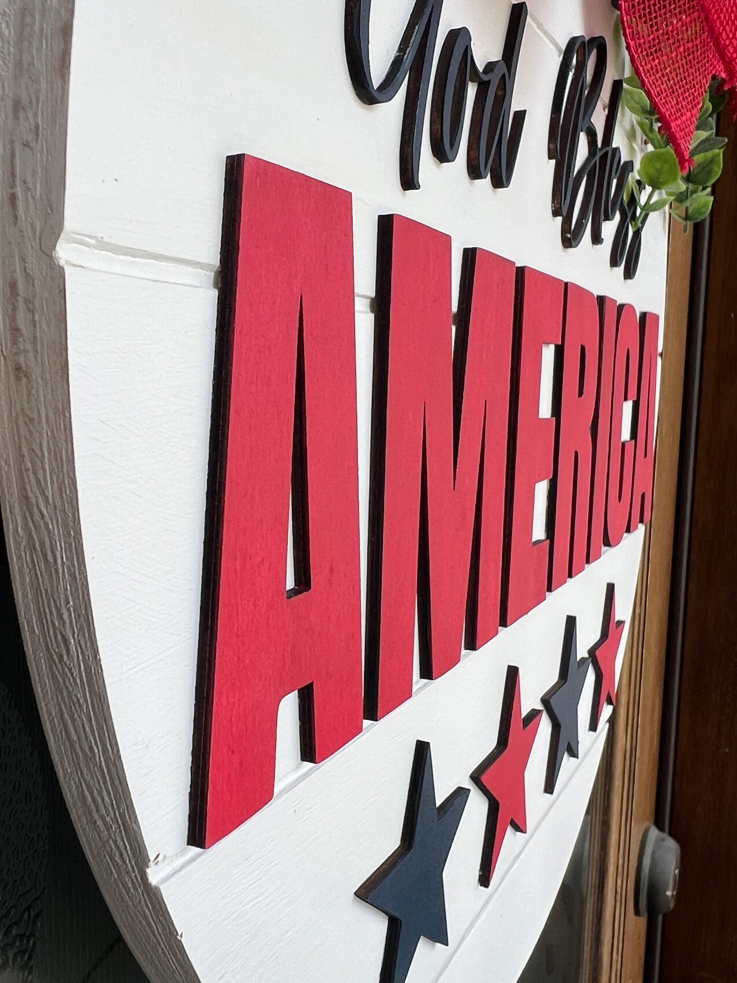 Door Hanger - God Bless America