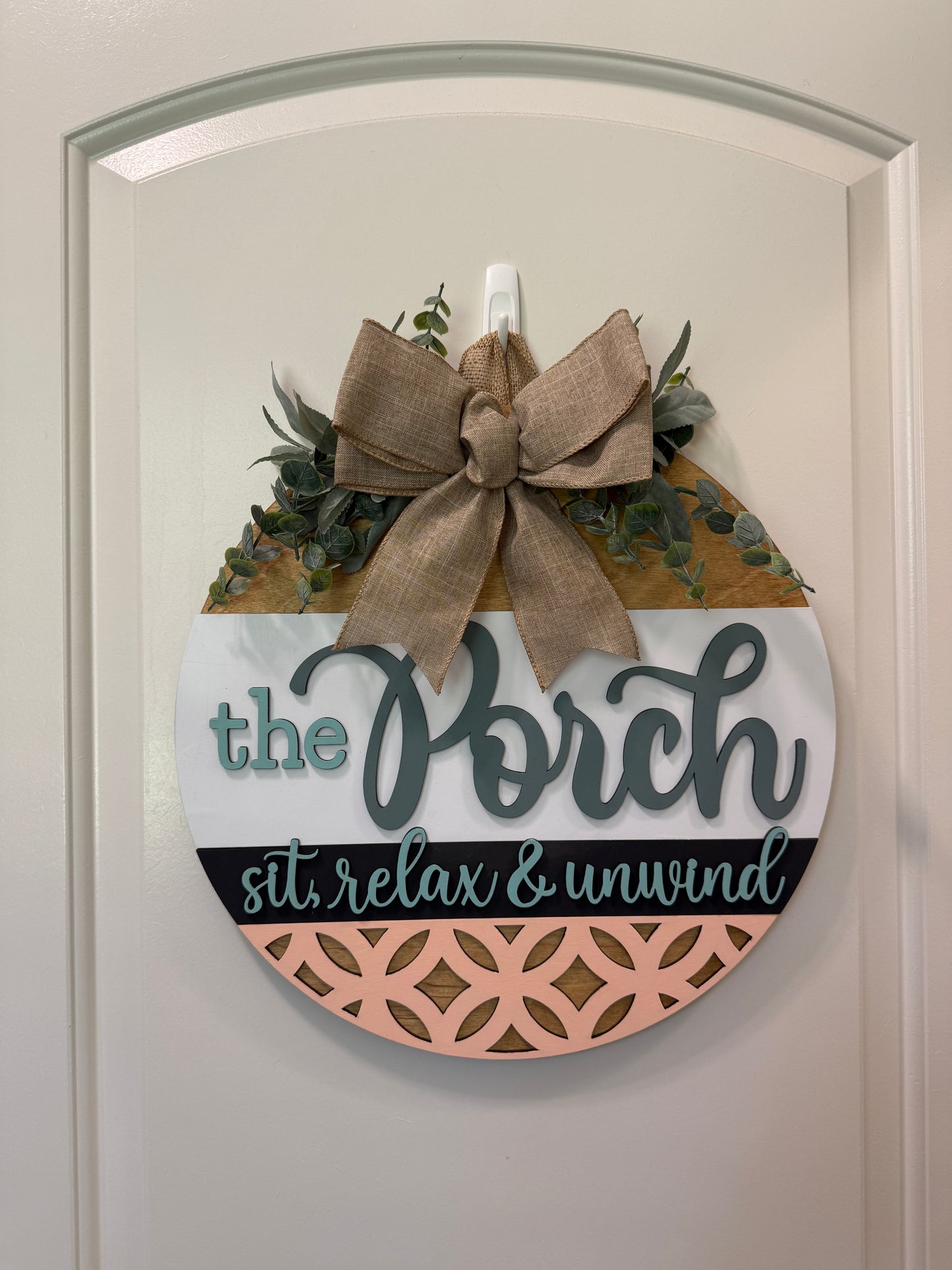 Door Hanger - Cozy Porch