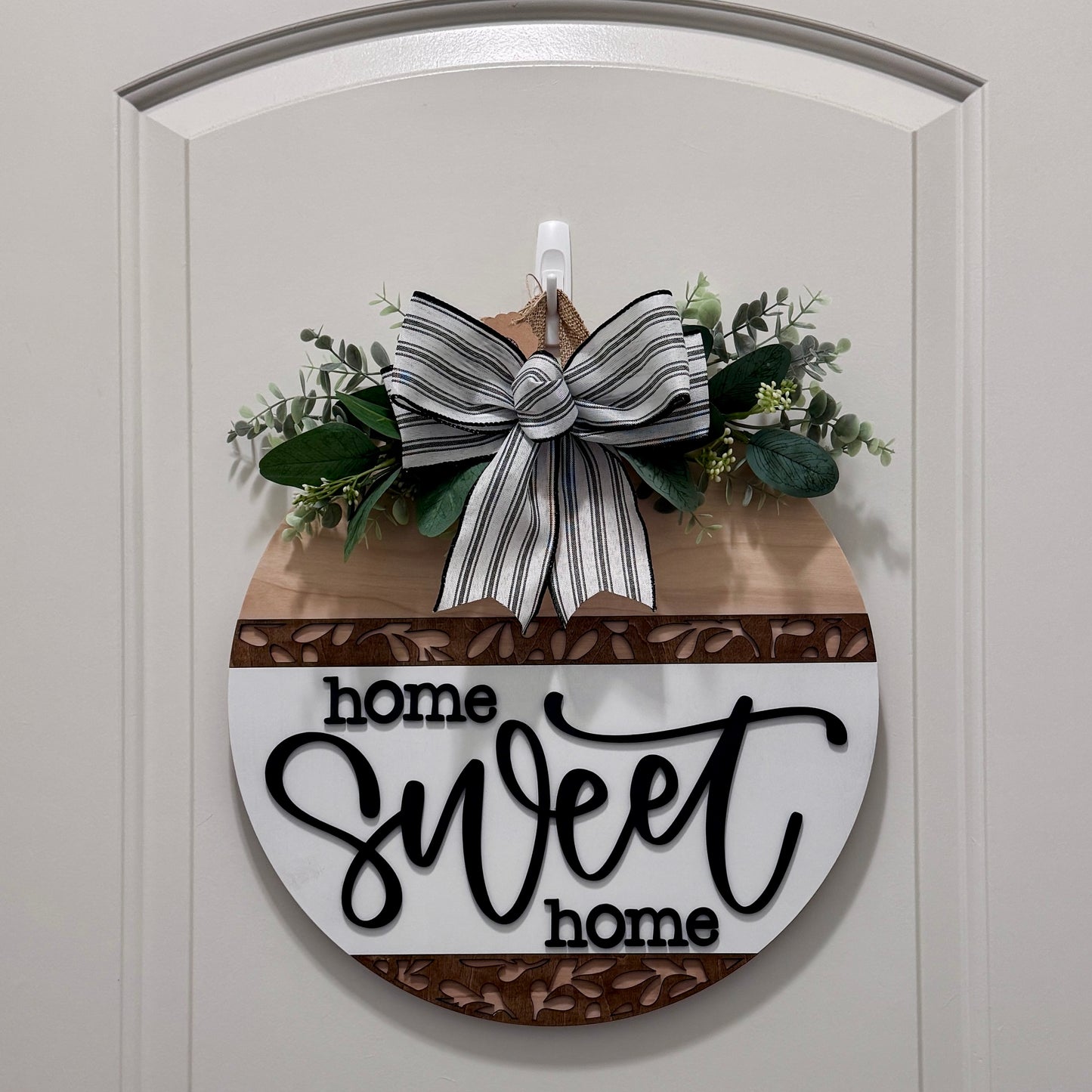 Door Hanger - Modern Farmhouse Sweet Home