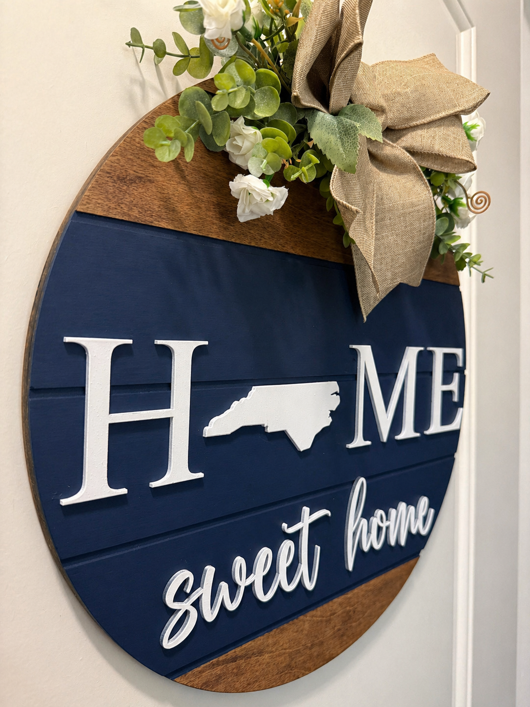 Door Hanger - Carolina Home Sweet Home