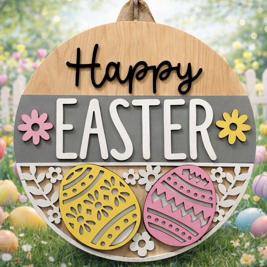 Door Hanger - Petals & Pastels