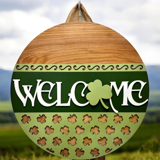 Door Hanger - Lucky Clover