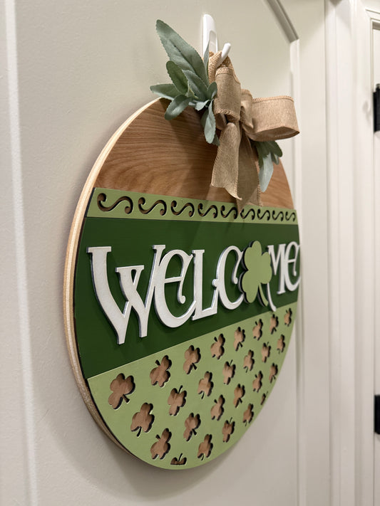 Door Hanger - Lucky Clover