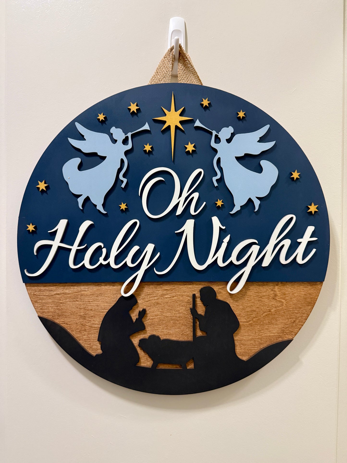 Door Hanger - Oh Holy Night